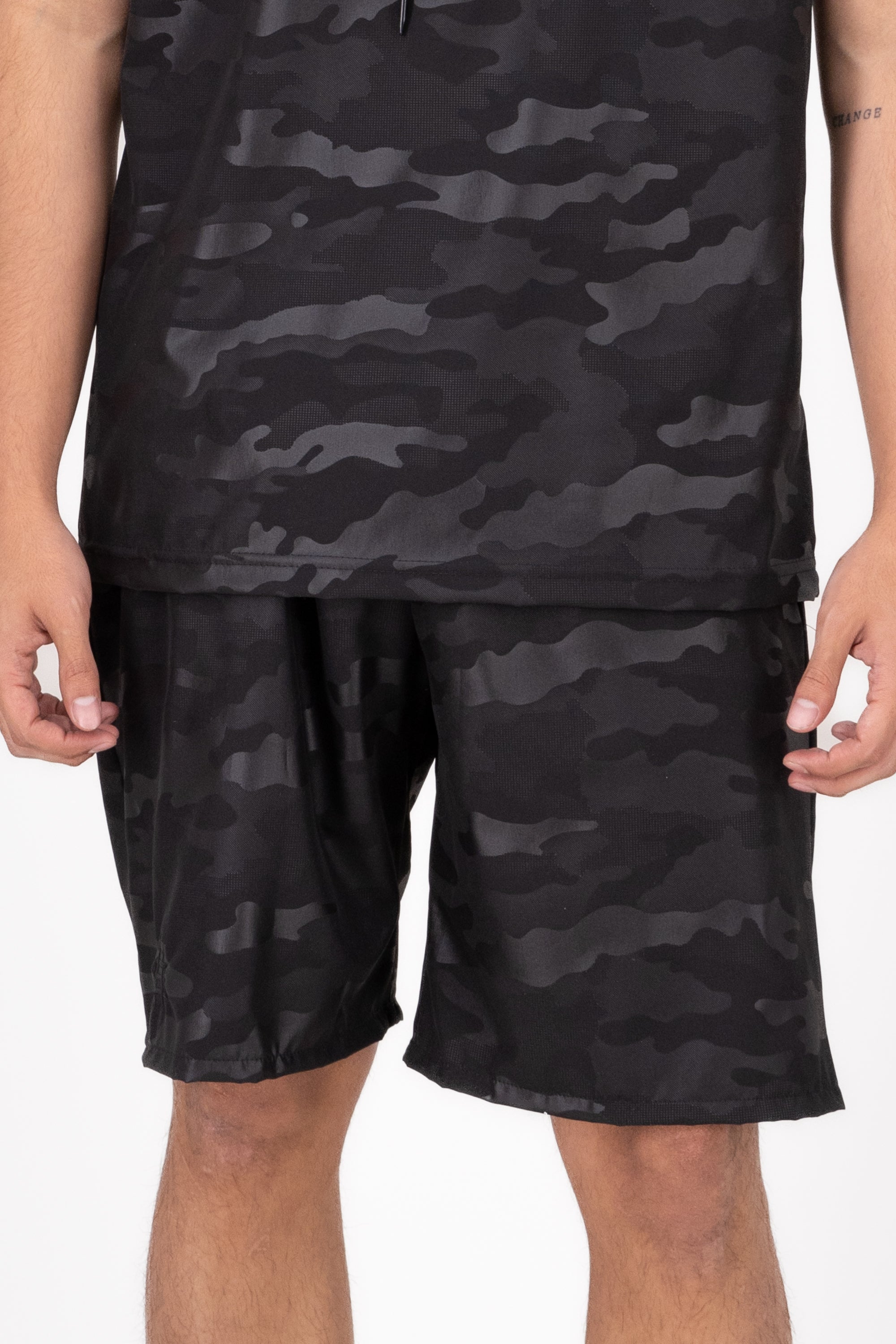 Shorts Sport camouflage Black Combo