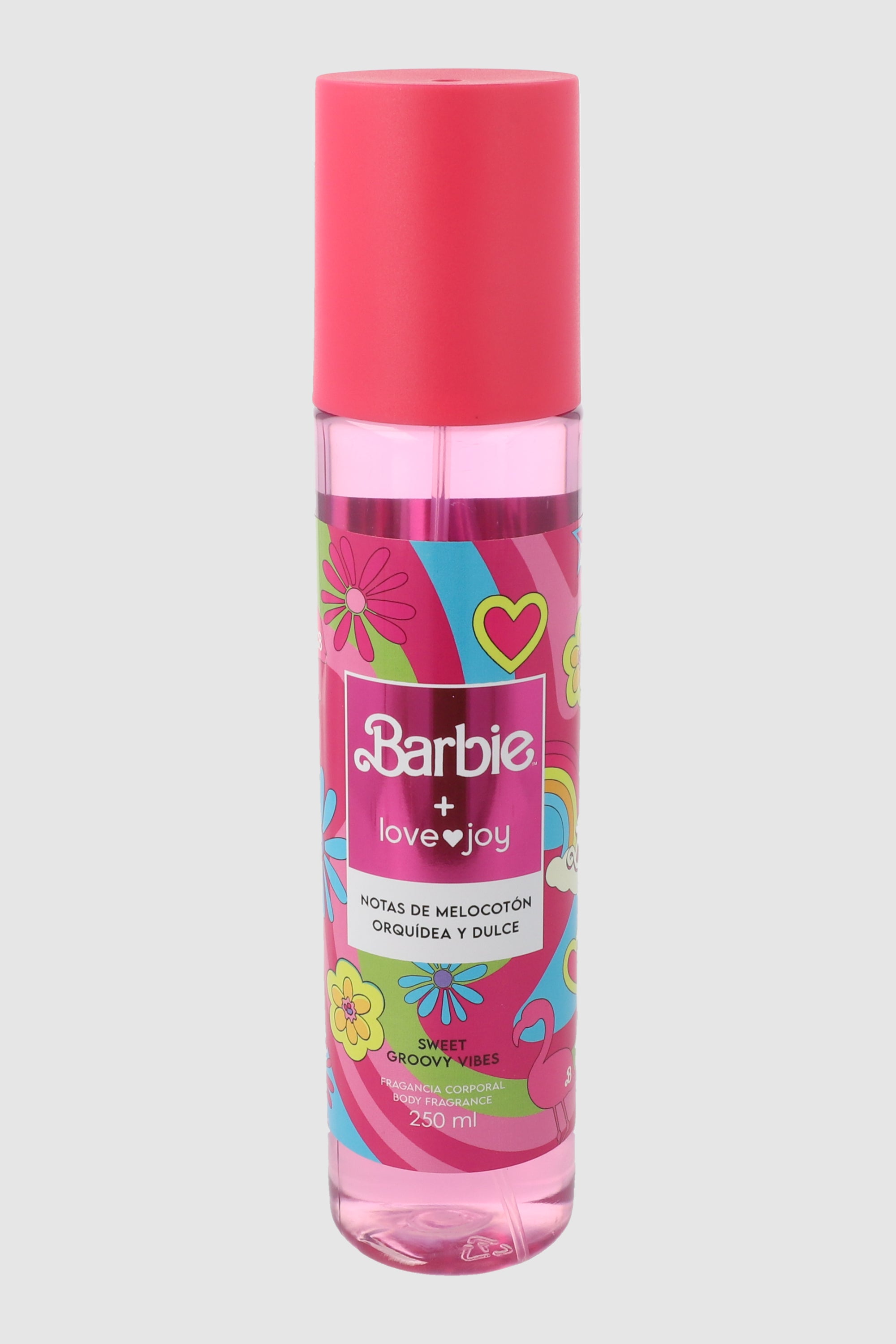 Body splash barbie sweet groovy vibes 250ml ROSA