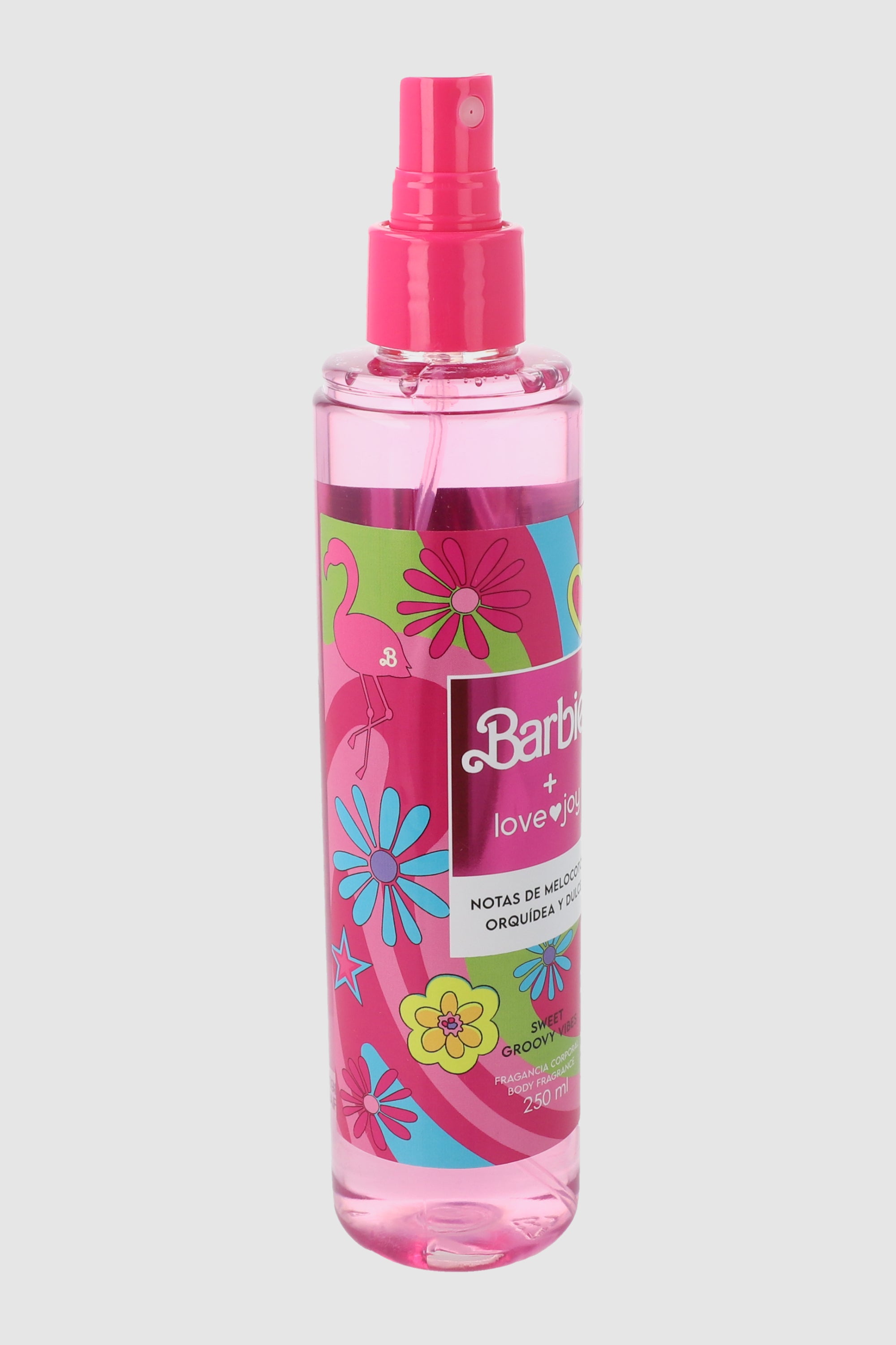 Body splash barbie sweet groovy vibes 250ml ROSA