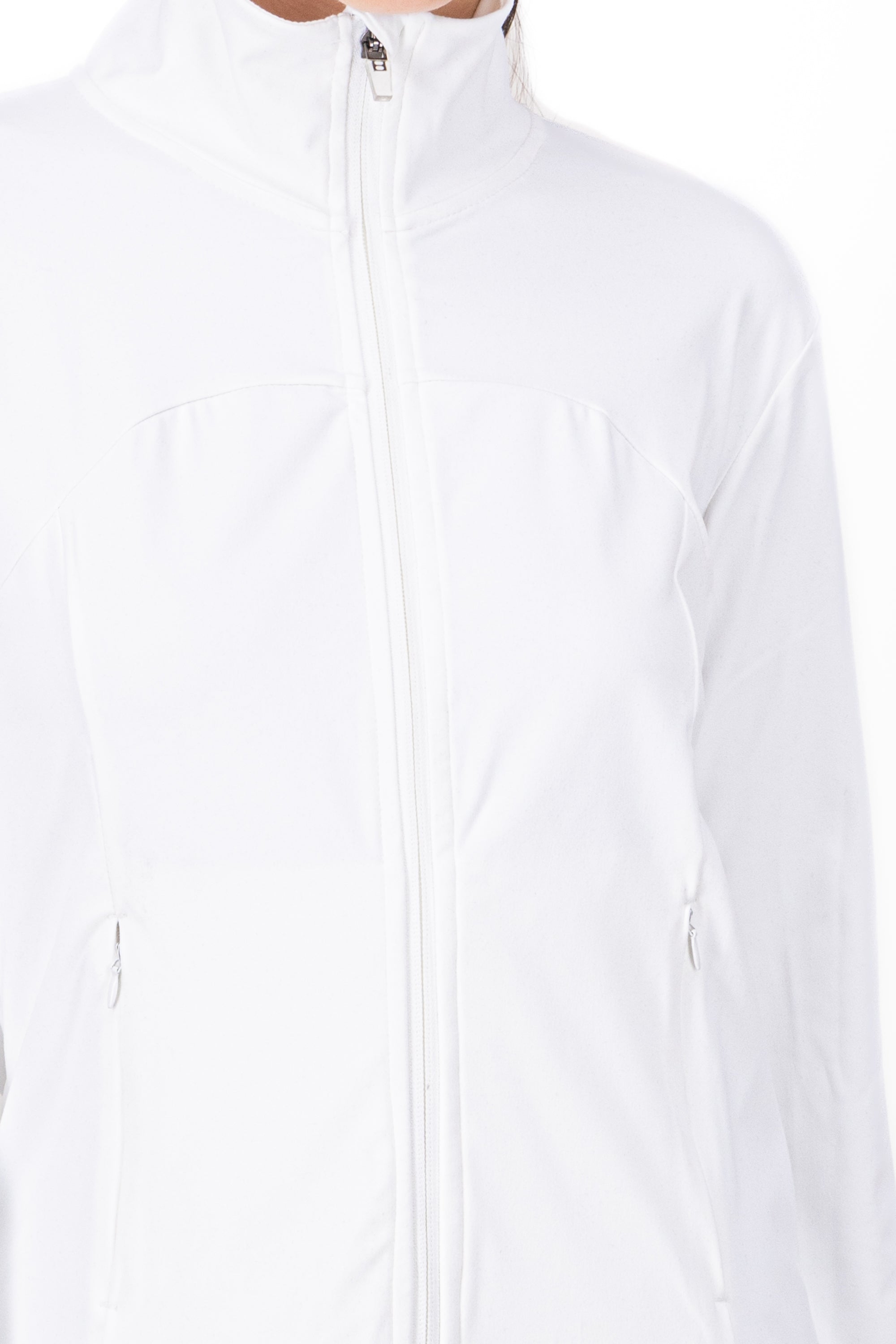 Light sports sweatshirt WHITE