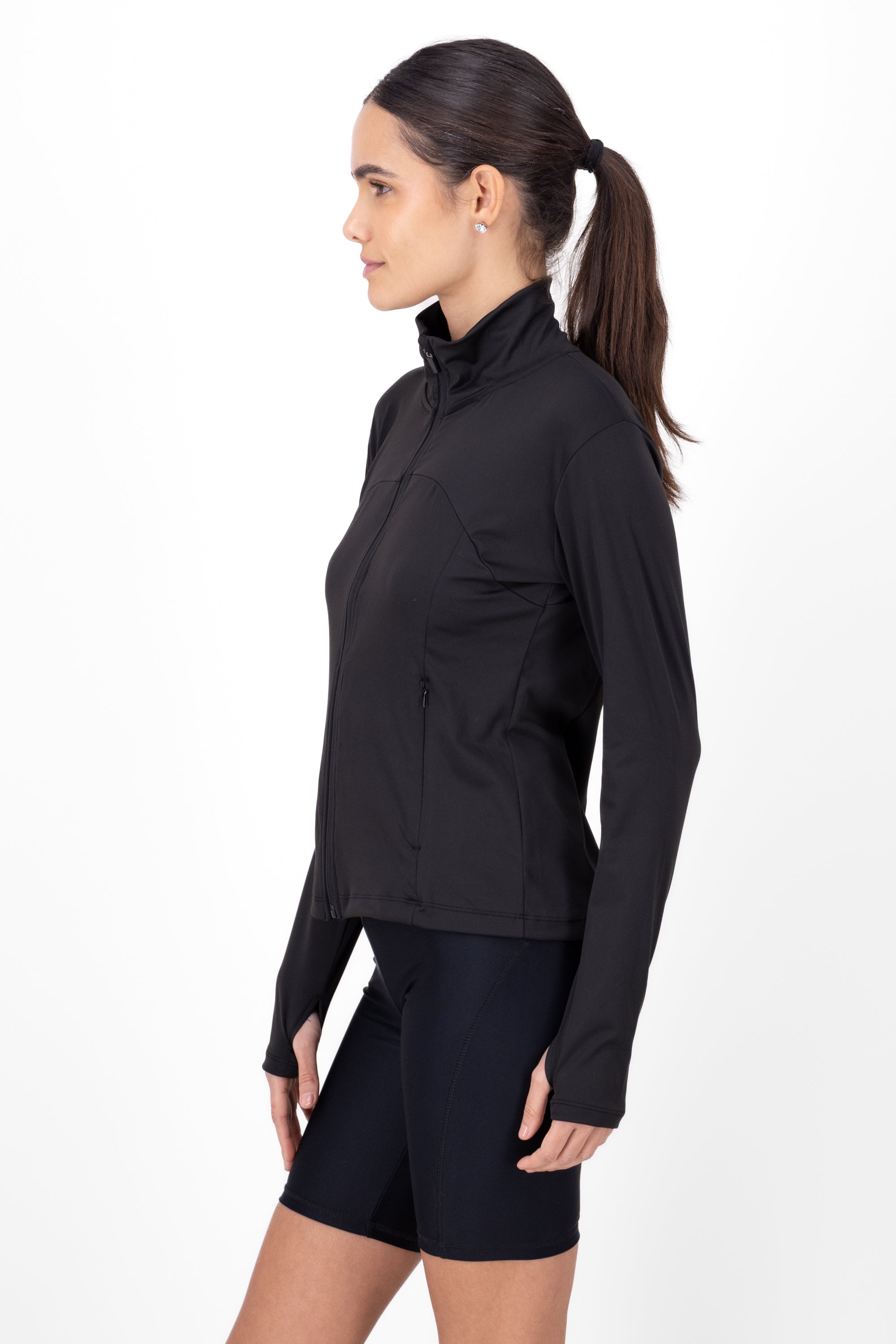 Light sports sweatshirt BLACK