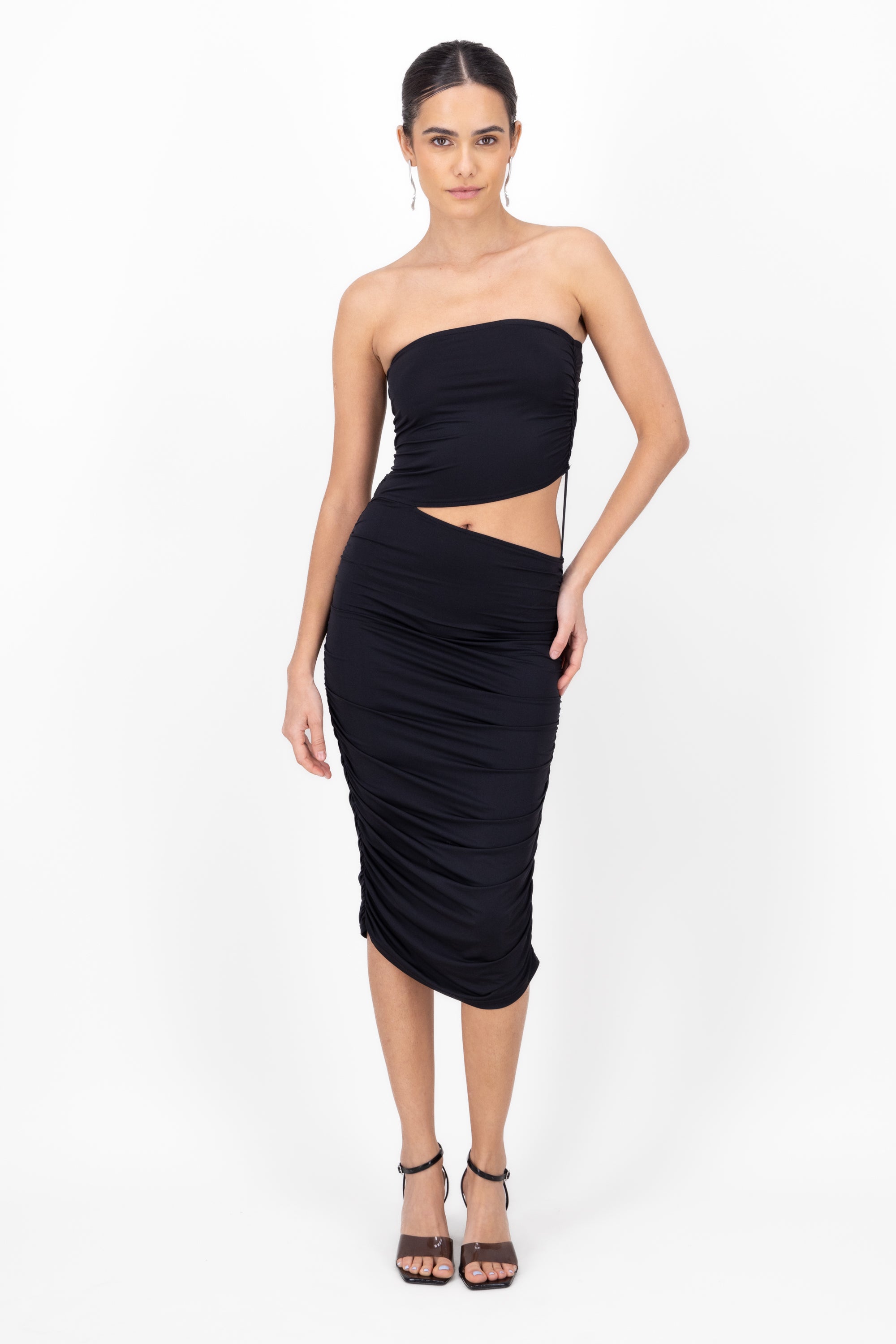 Waring with waist cut BLACK