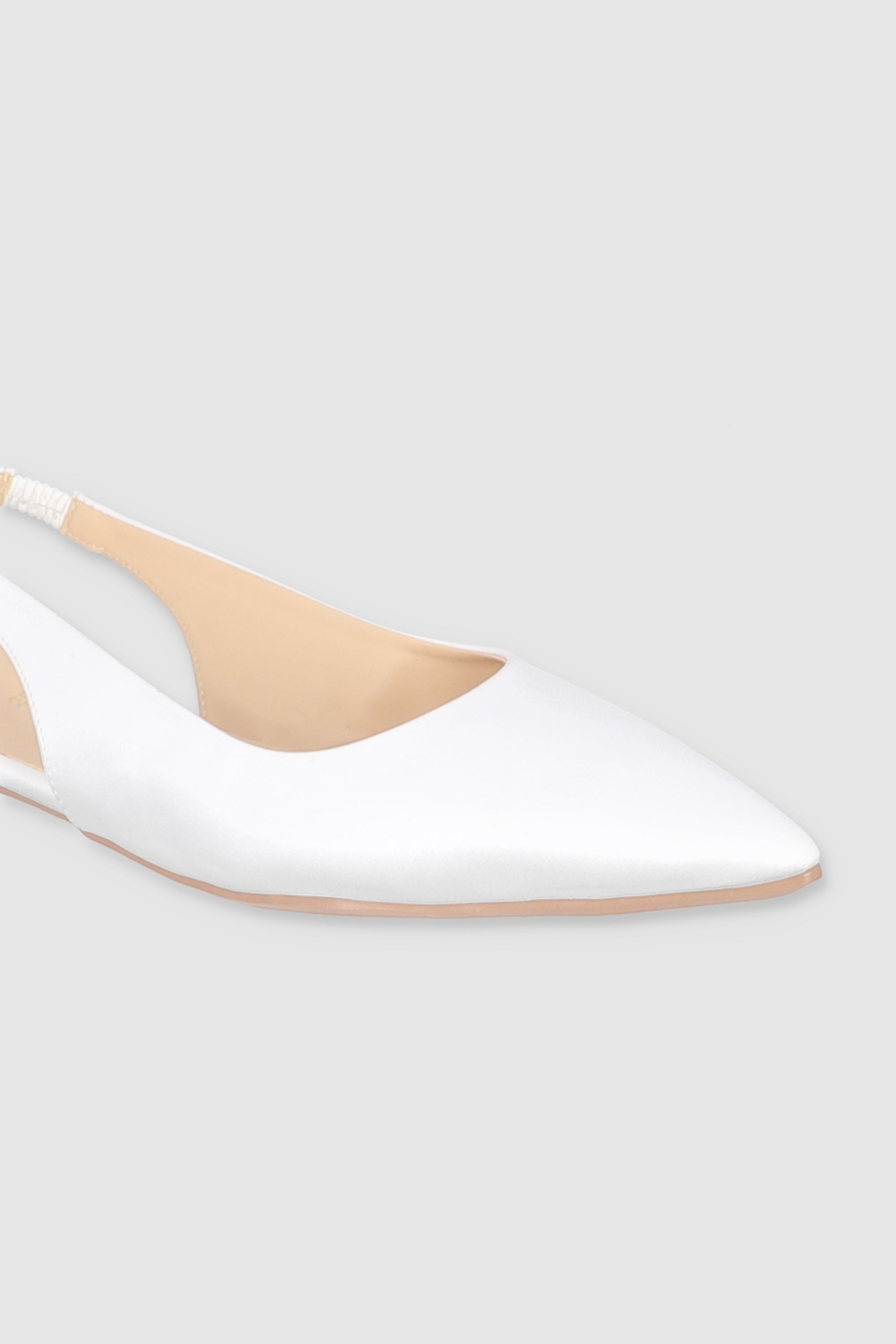 Flat Sencilla Pointy BLANCO