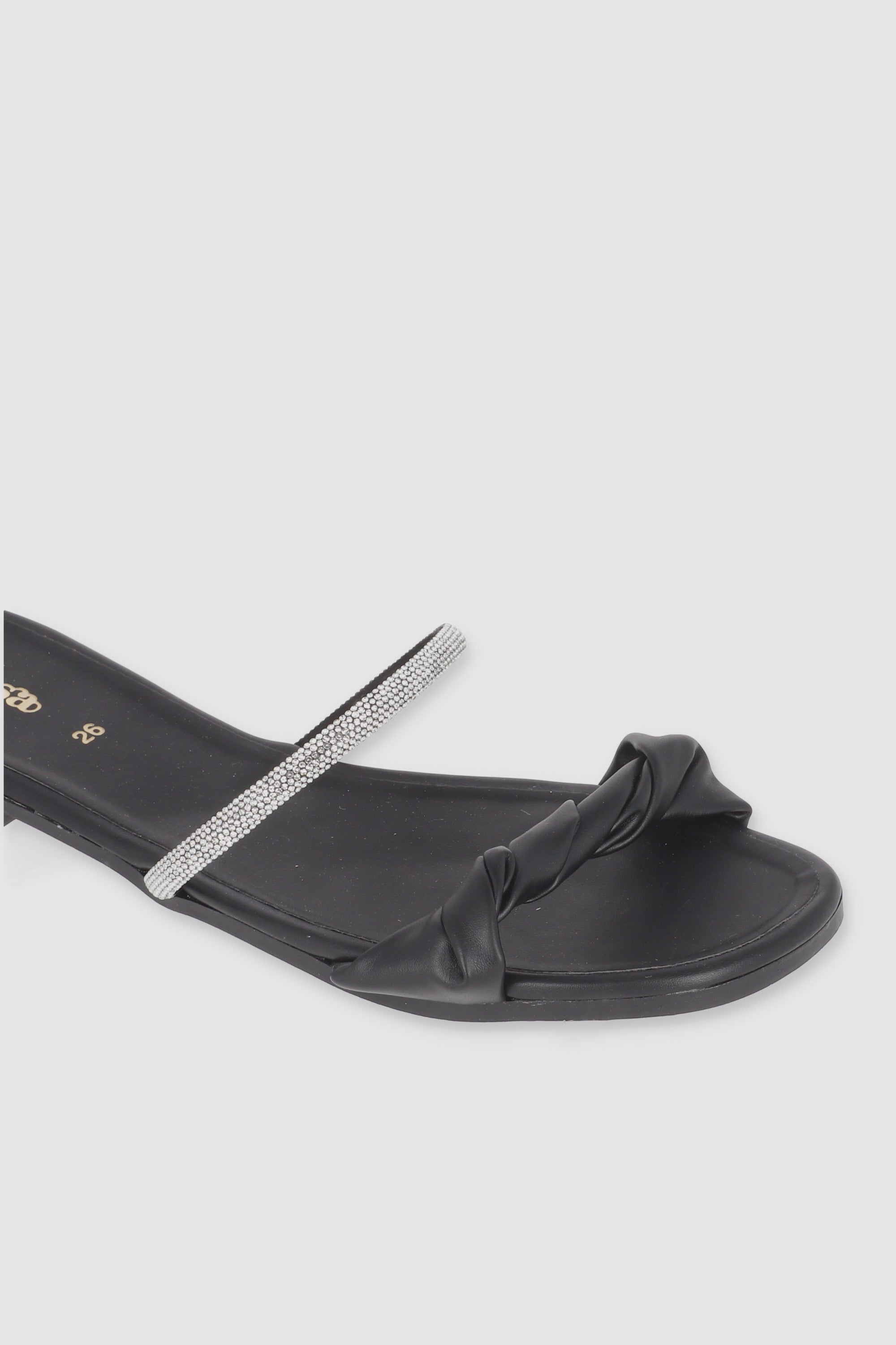 Sandal Nudo brightness BLACK