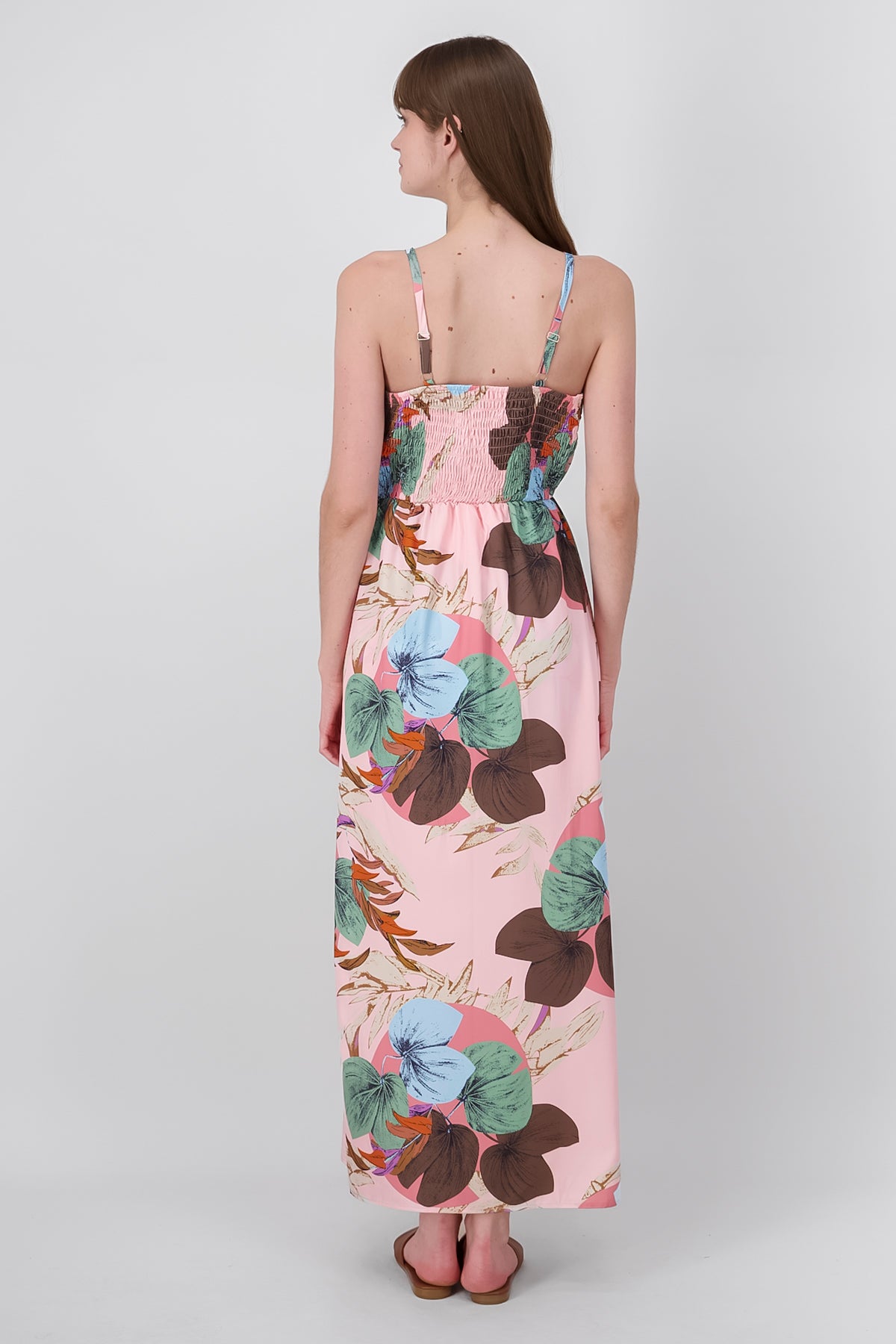 Tropical printing detail neckline Rosa Combo