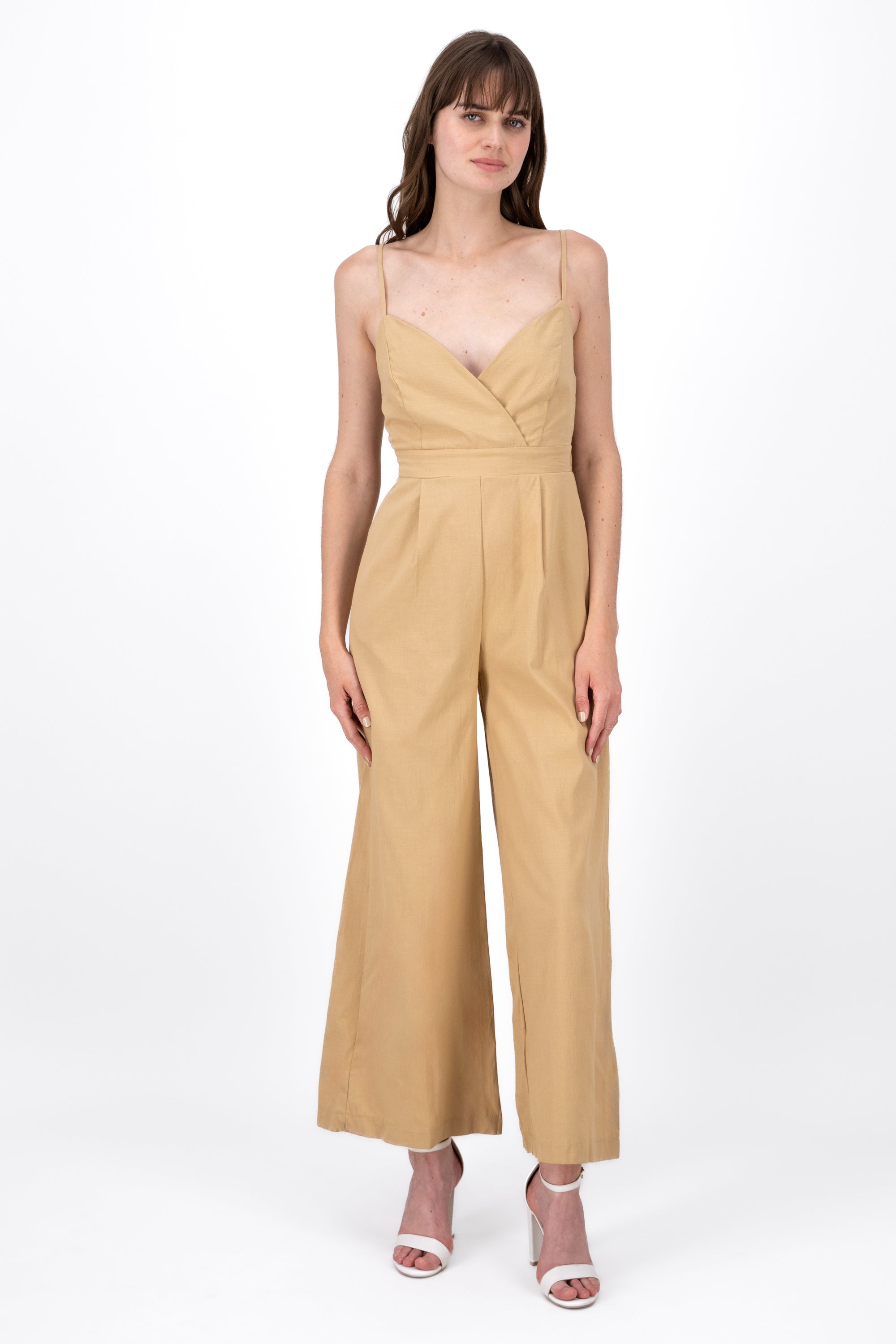 Jumpsuit Liso Tirantes KHAKI