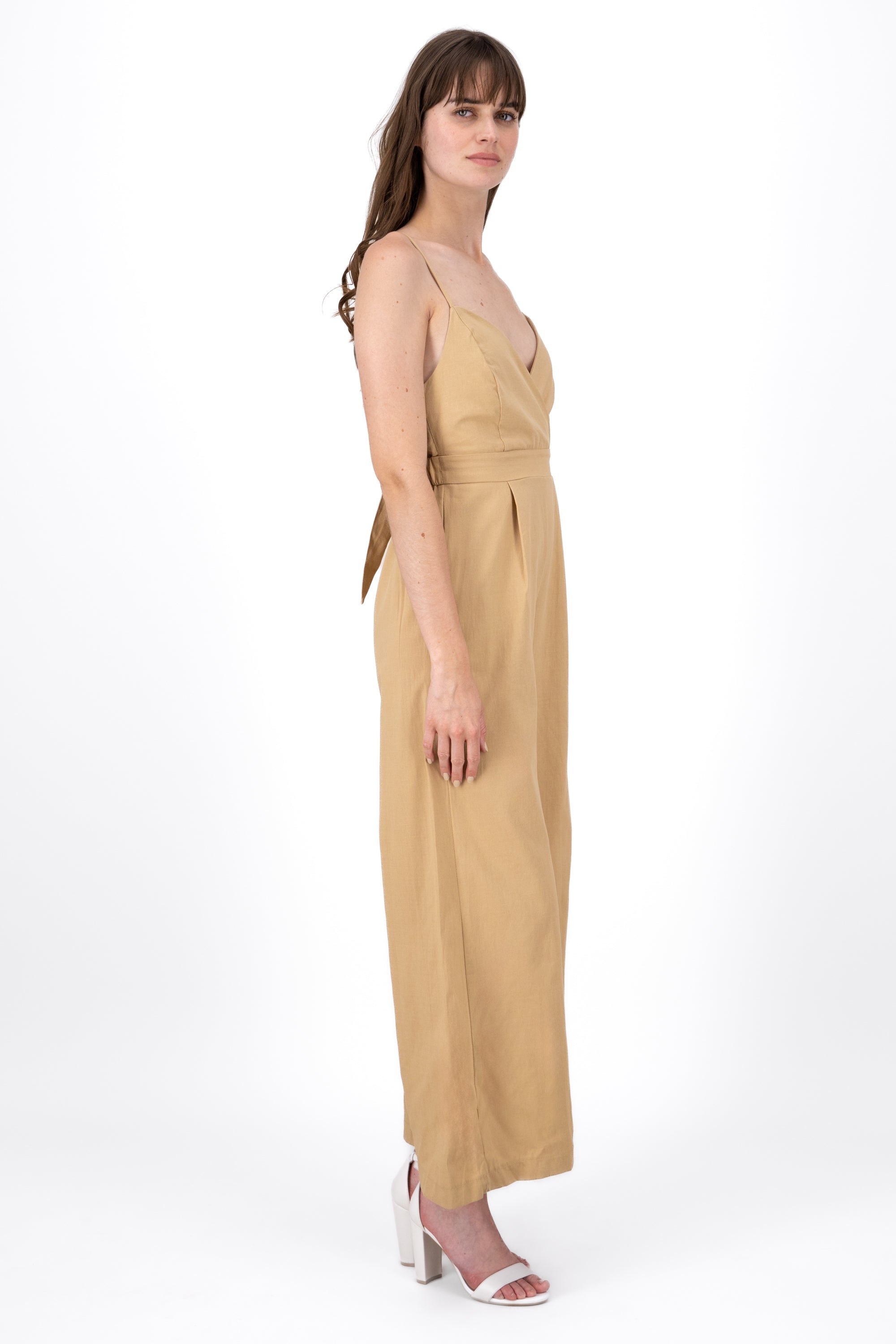 Jumpsuit Liso Tirantes KHAKI