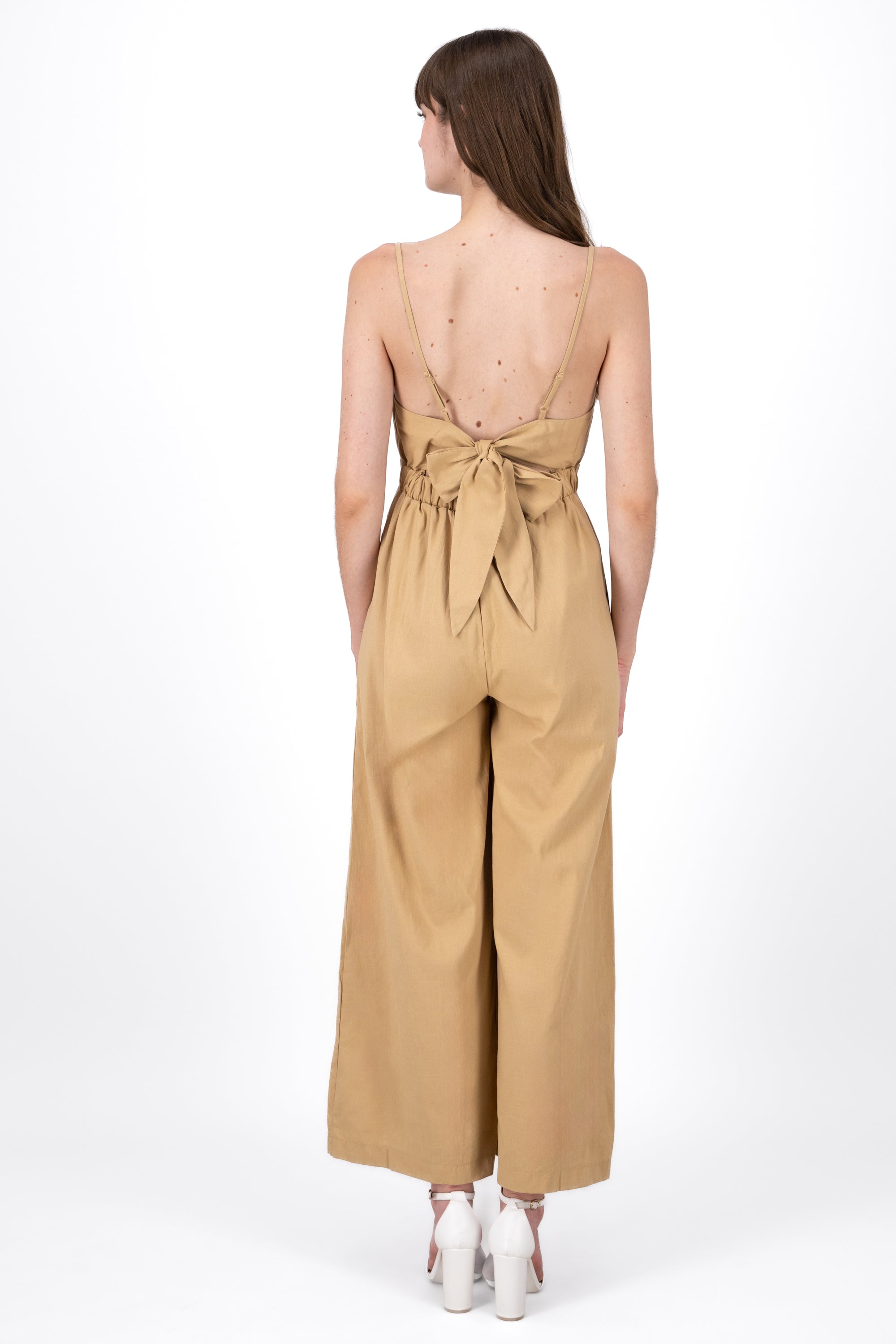 Jumpsuit Liso Tirantes KHAKI