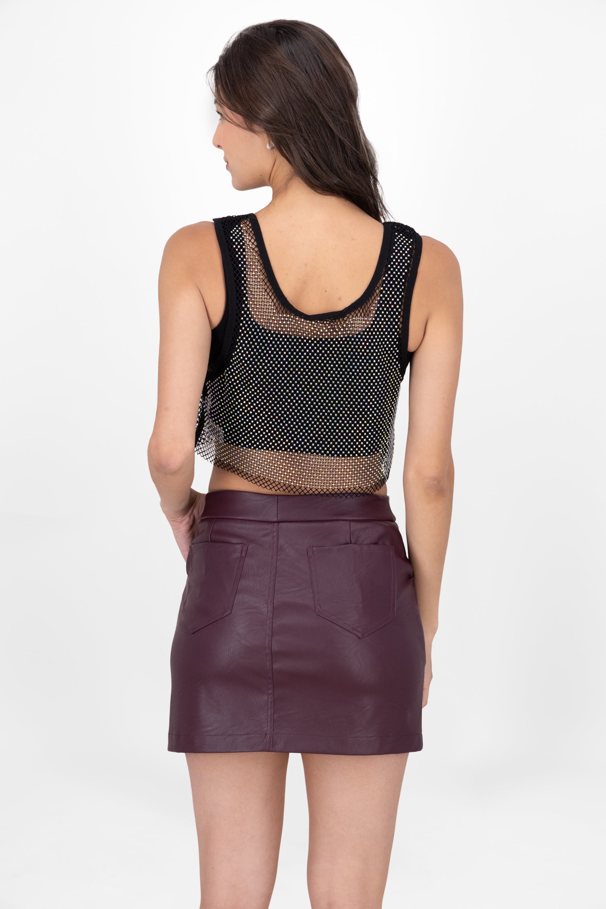 Top Red Briles Cuello V Hypsters BLACK