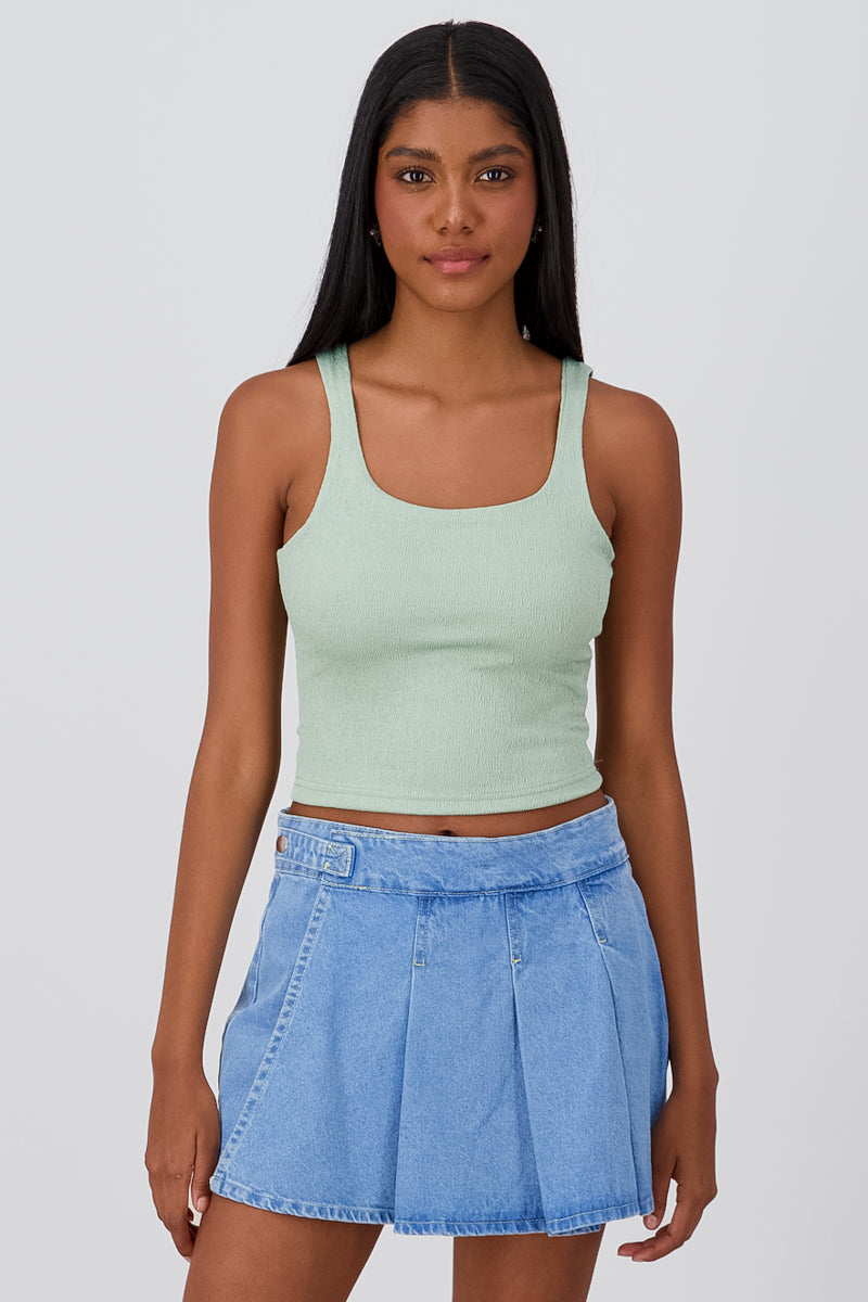 Top Tirantes textura MENTA
