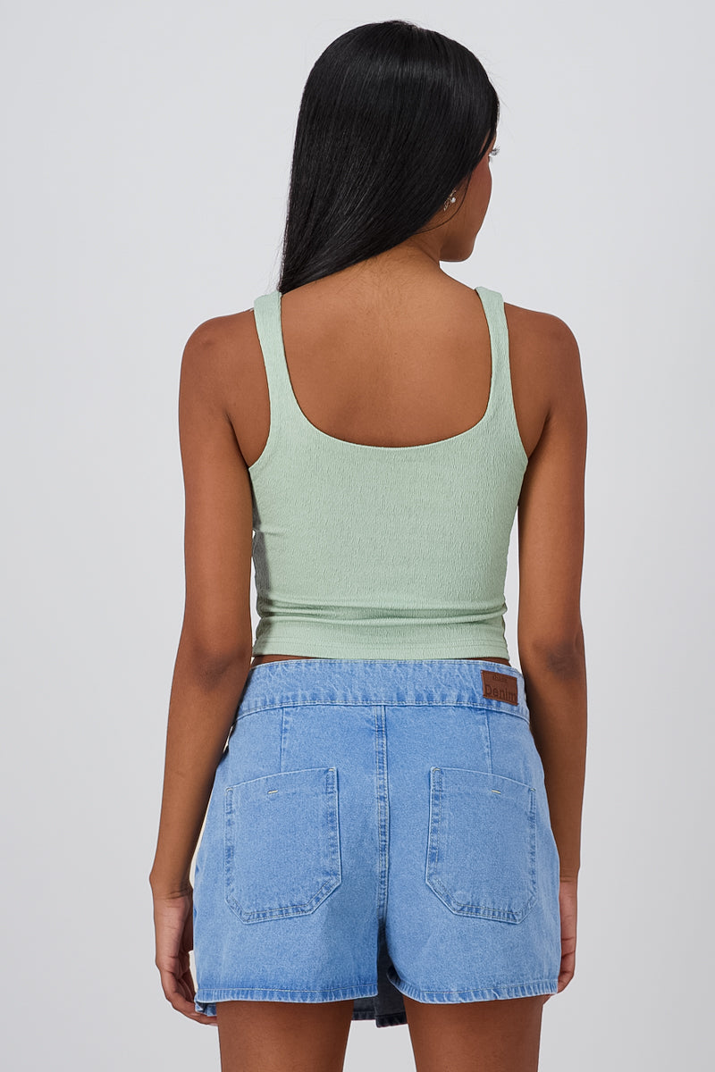 Top Tirantes textura MENTA