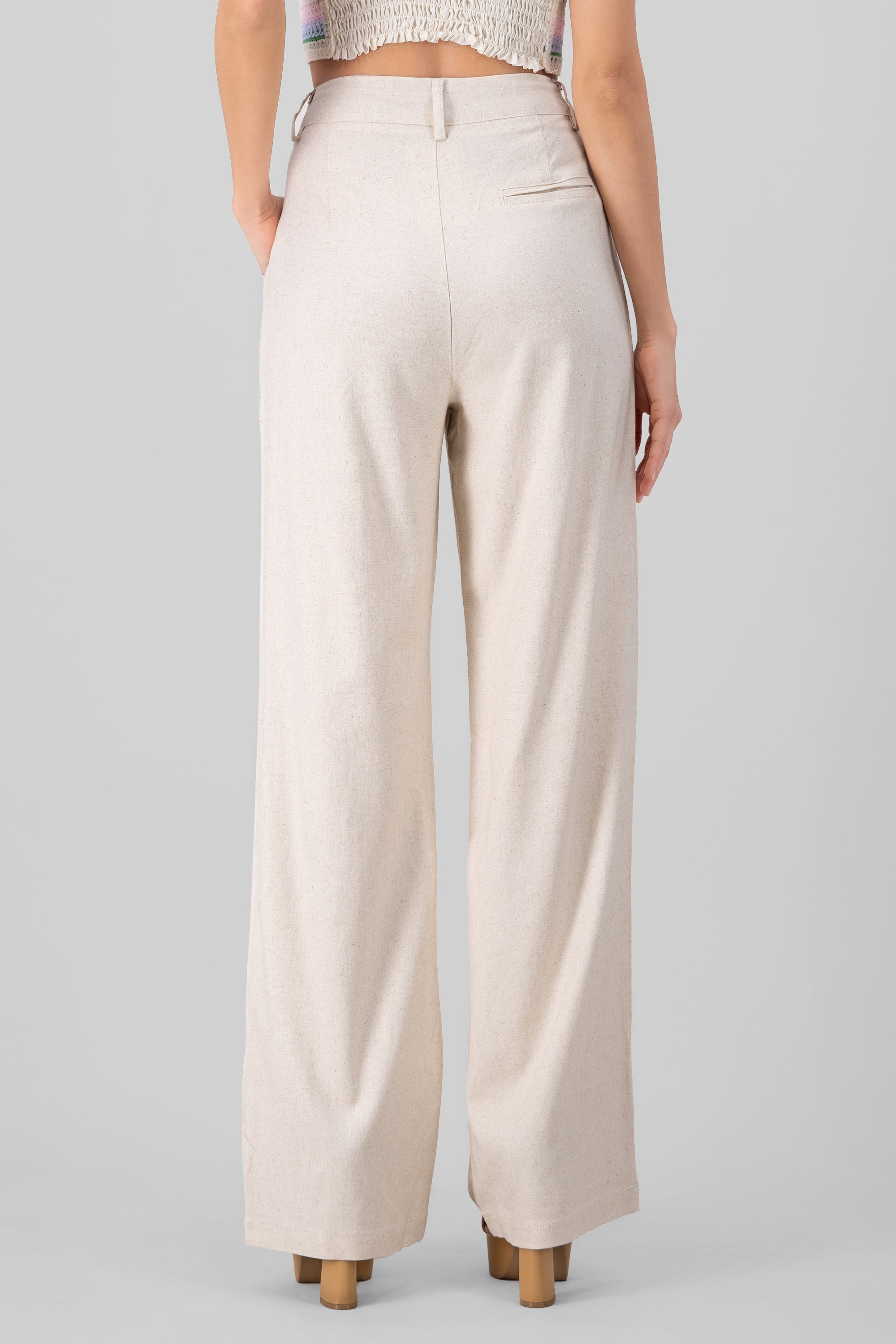 Pantalon amplio lino ARENA