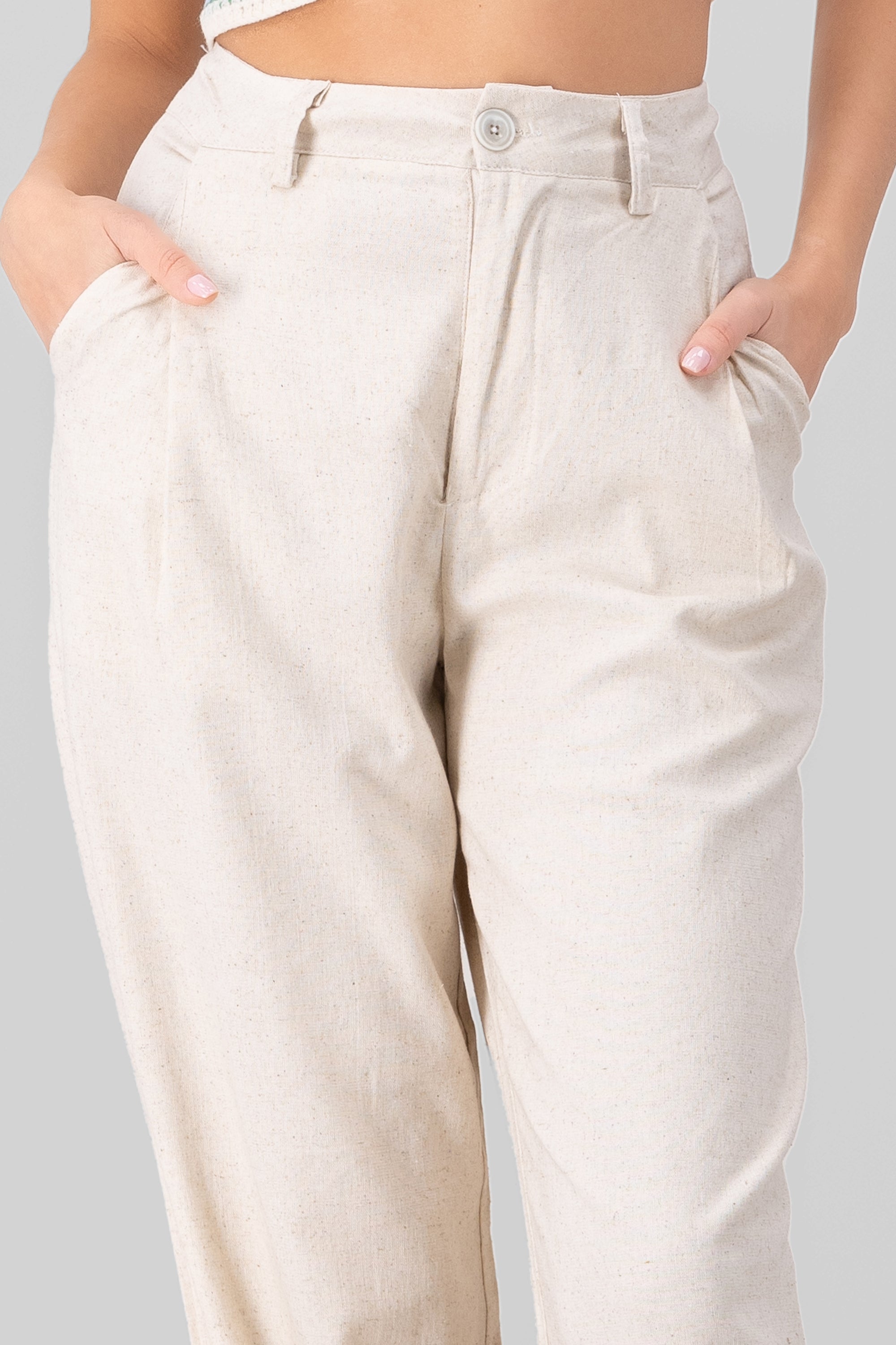 Pantalon amplio lino ARENA