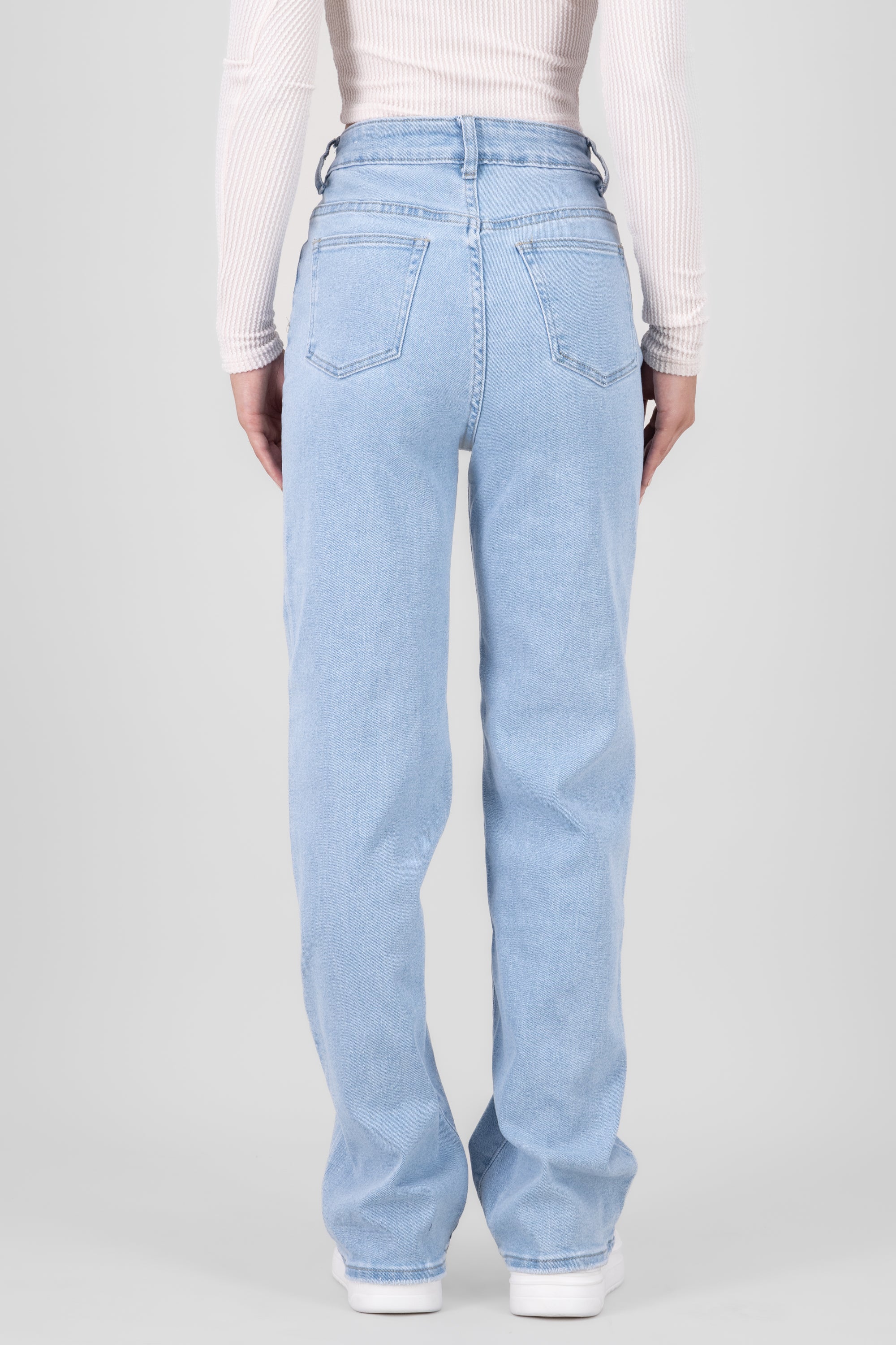 JEANS WIDE leg Light Wash