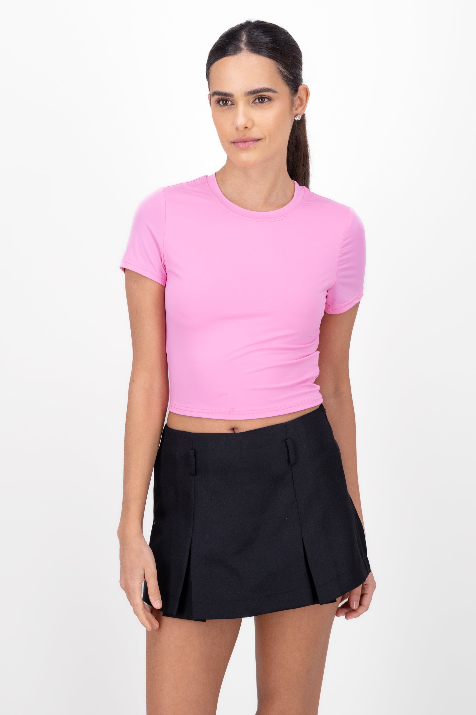 CROP Short Manga shirt PINK