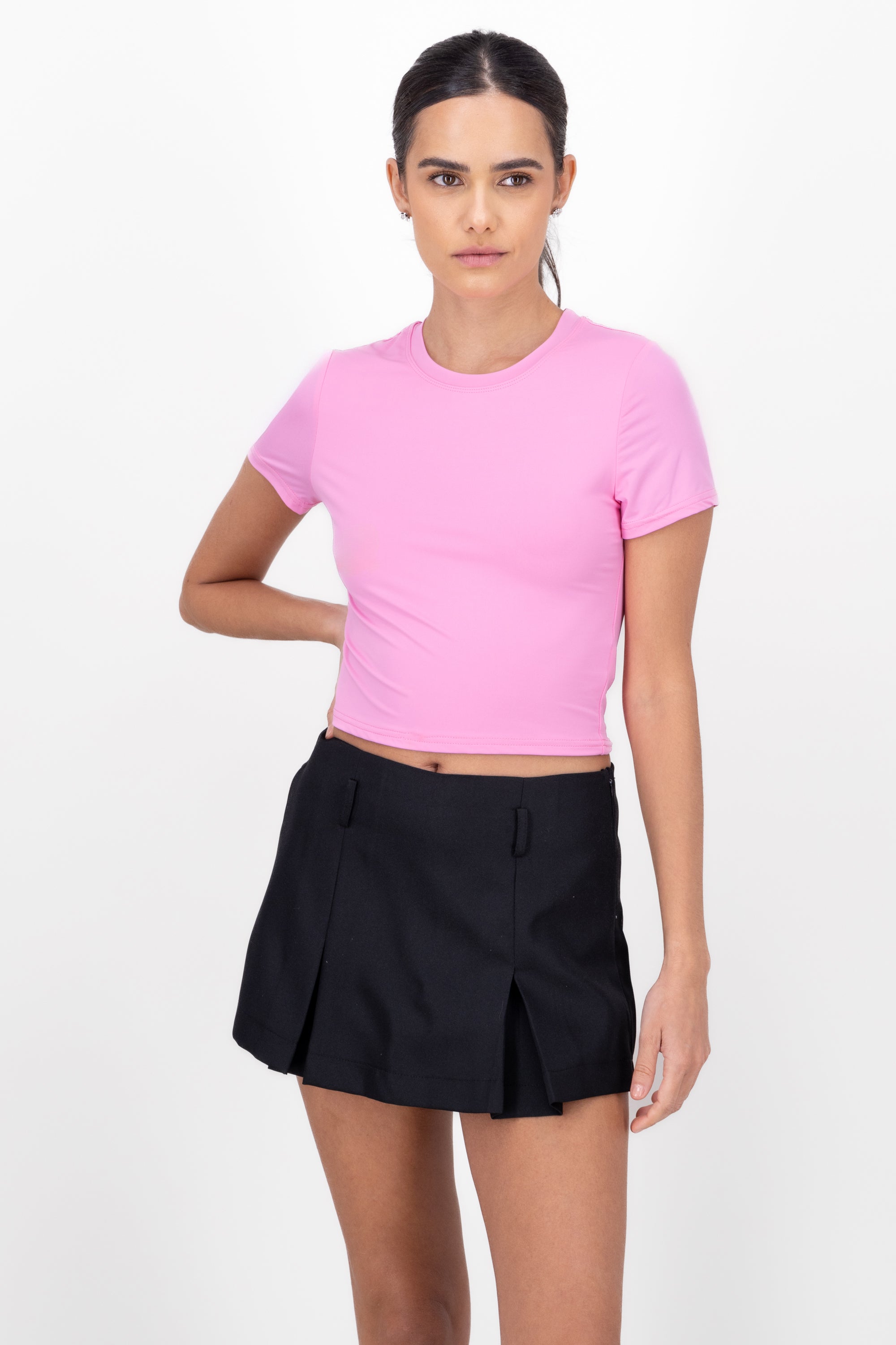 CROP Short Manga shirt PINK