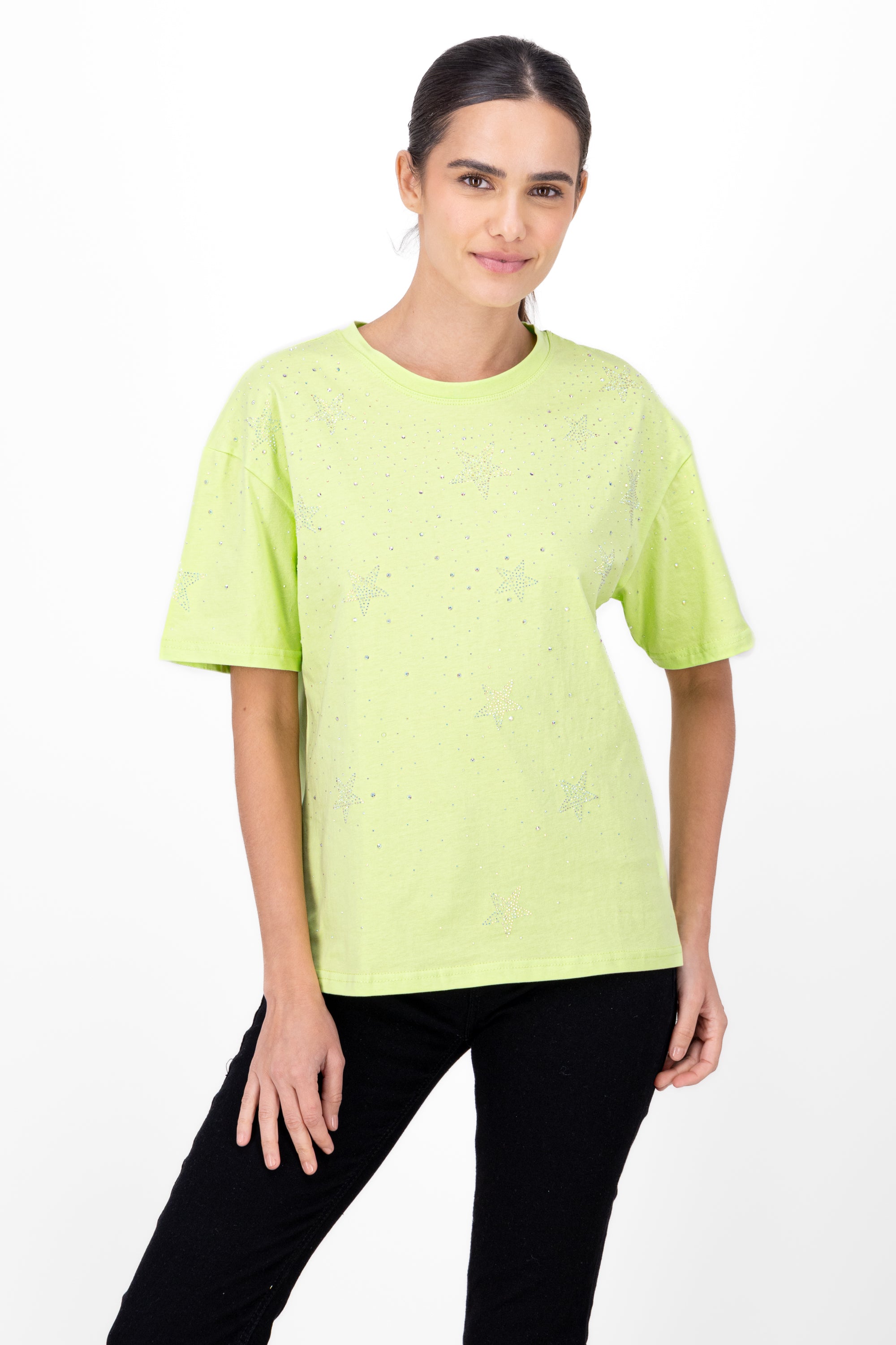 OVERSIZED DETAIL DETAIL BRIGHT Lima green