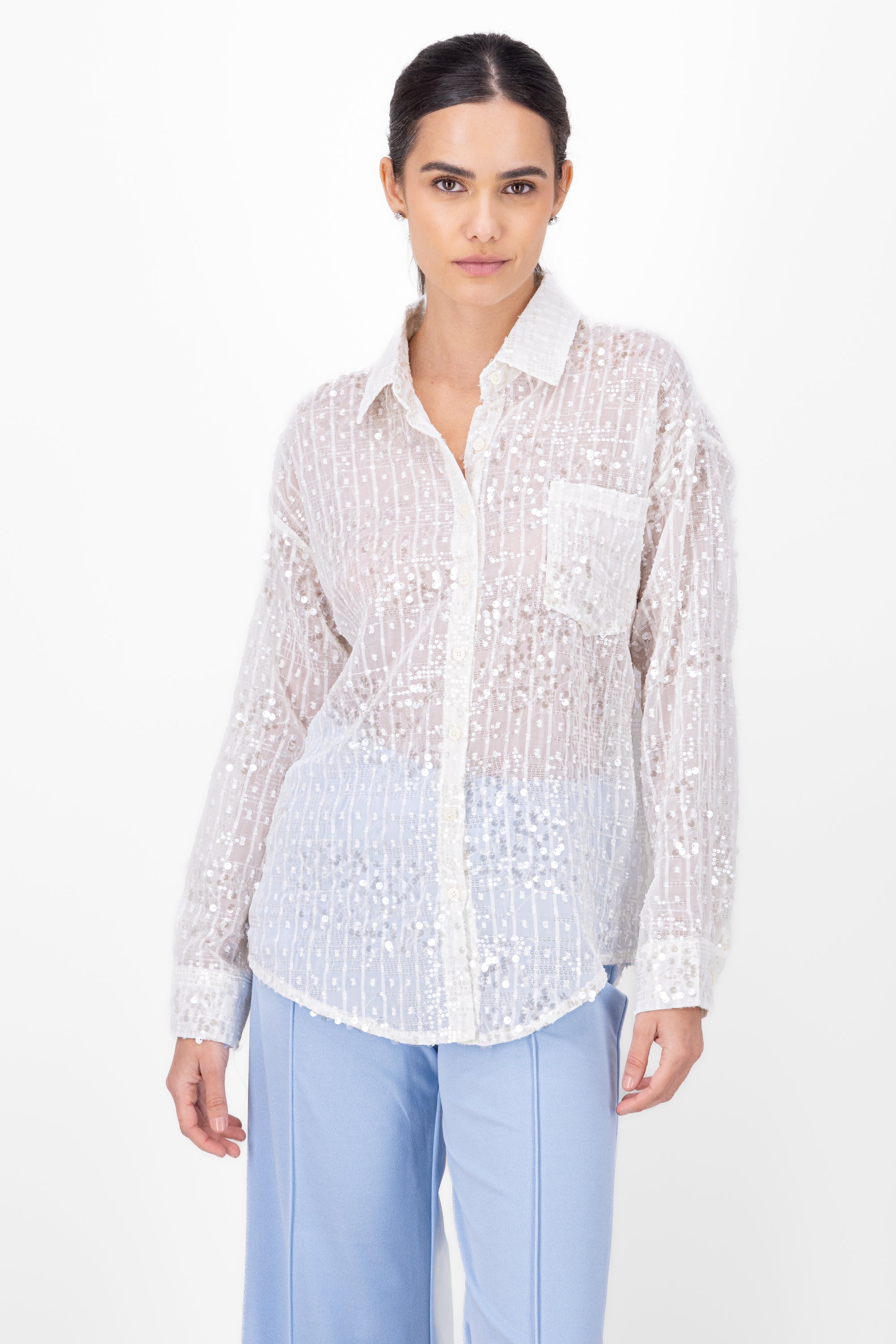 Lonerjuelas long shirt BEIGE