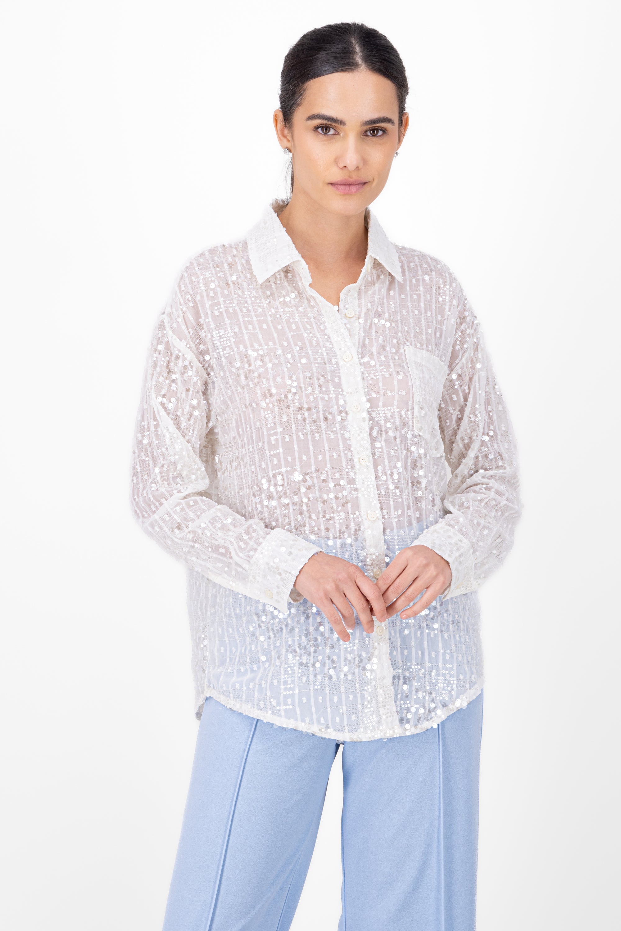 Lonerjuelas long shirt BEIGE