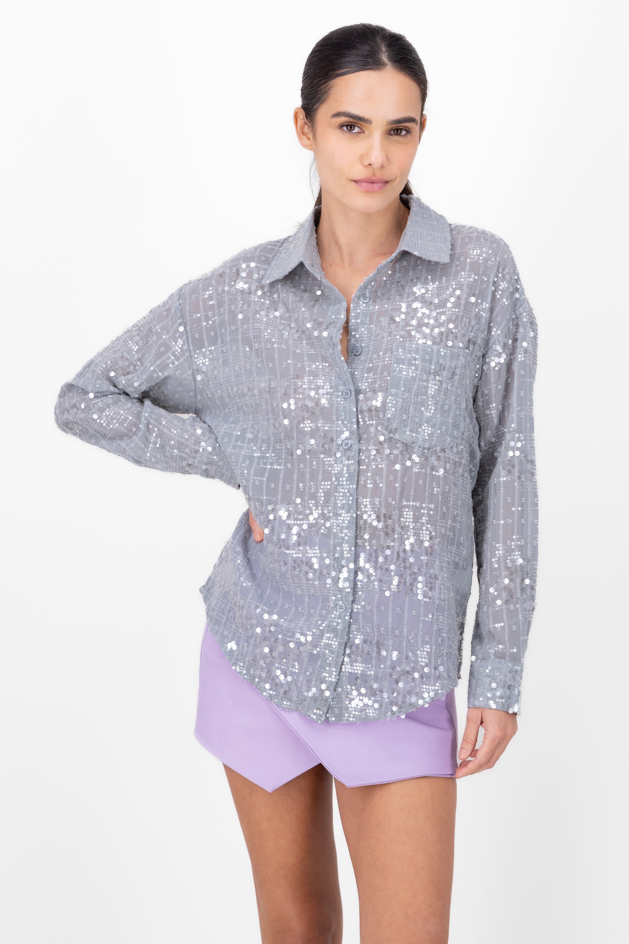 Lonerjuelas long shirt GREY