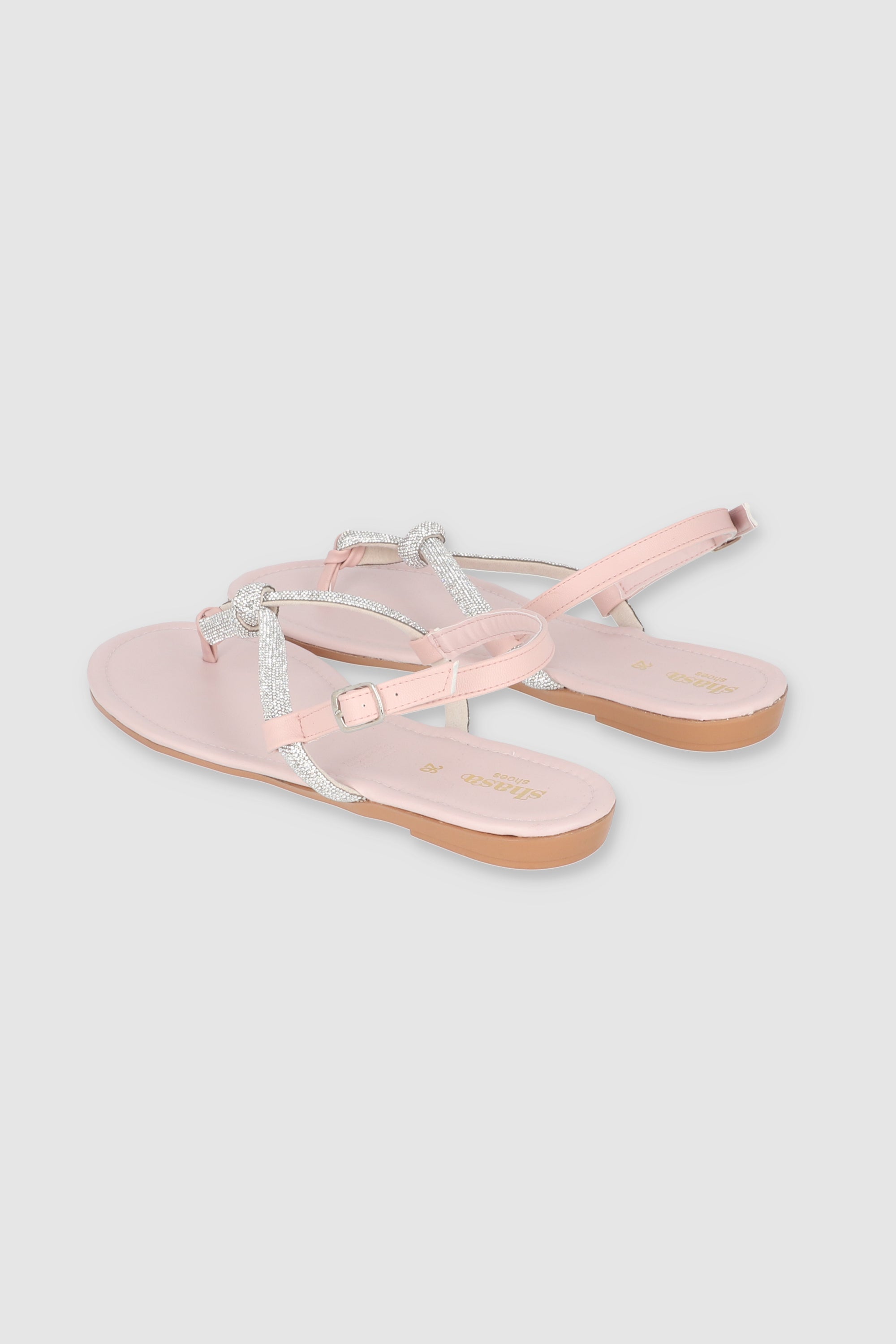 Sandal brightness finger Nude