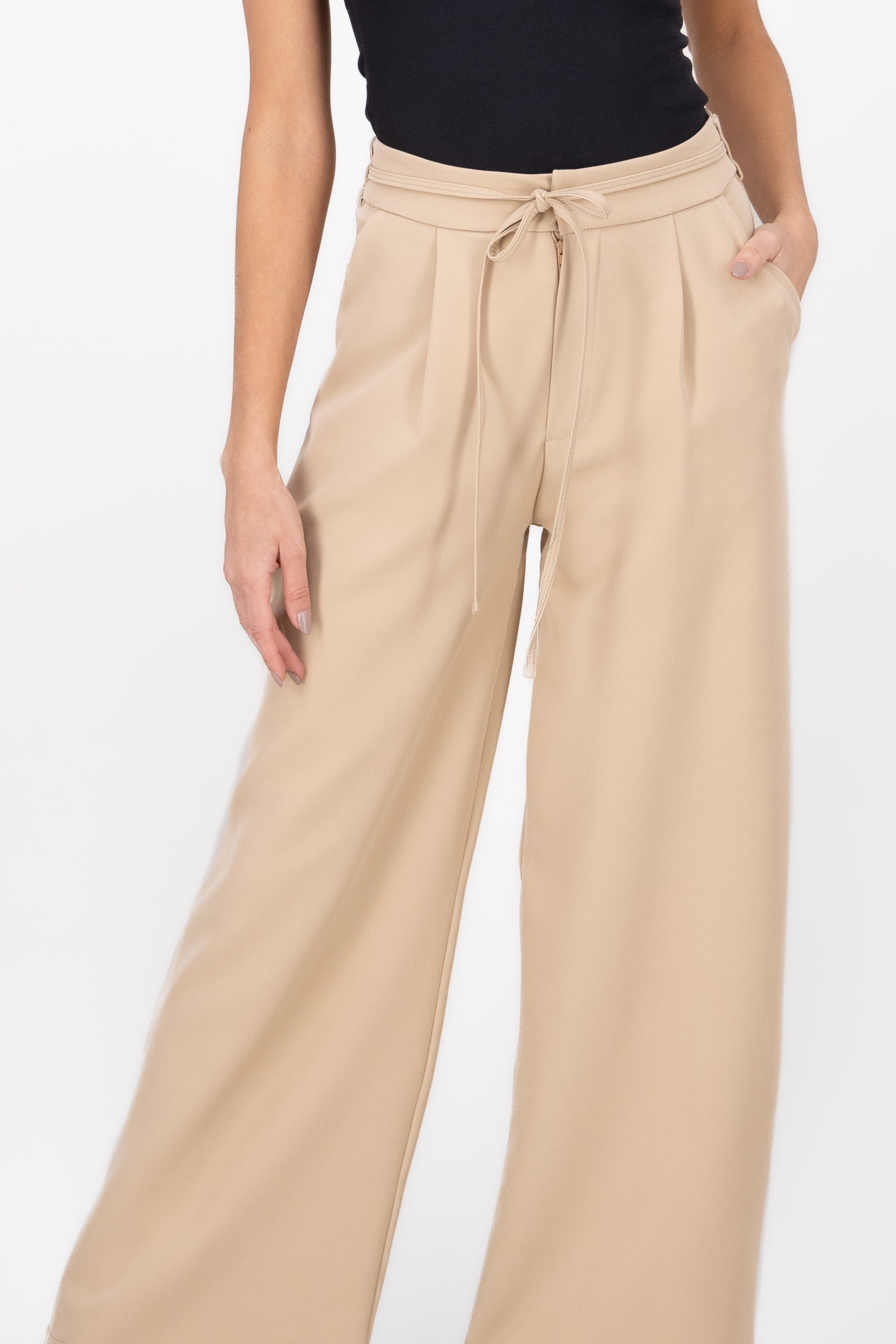 Pantalon Sastre Recto Con Lazo Hypsters ARENA