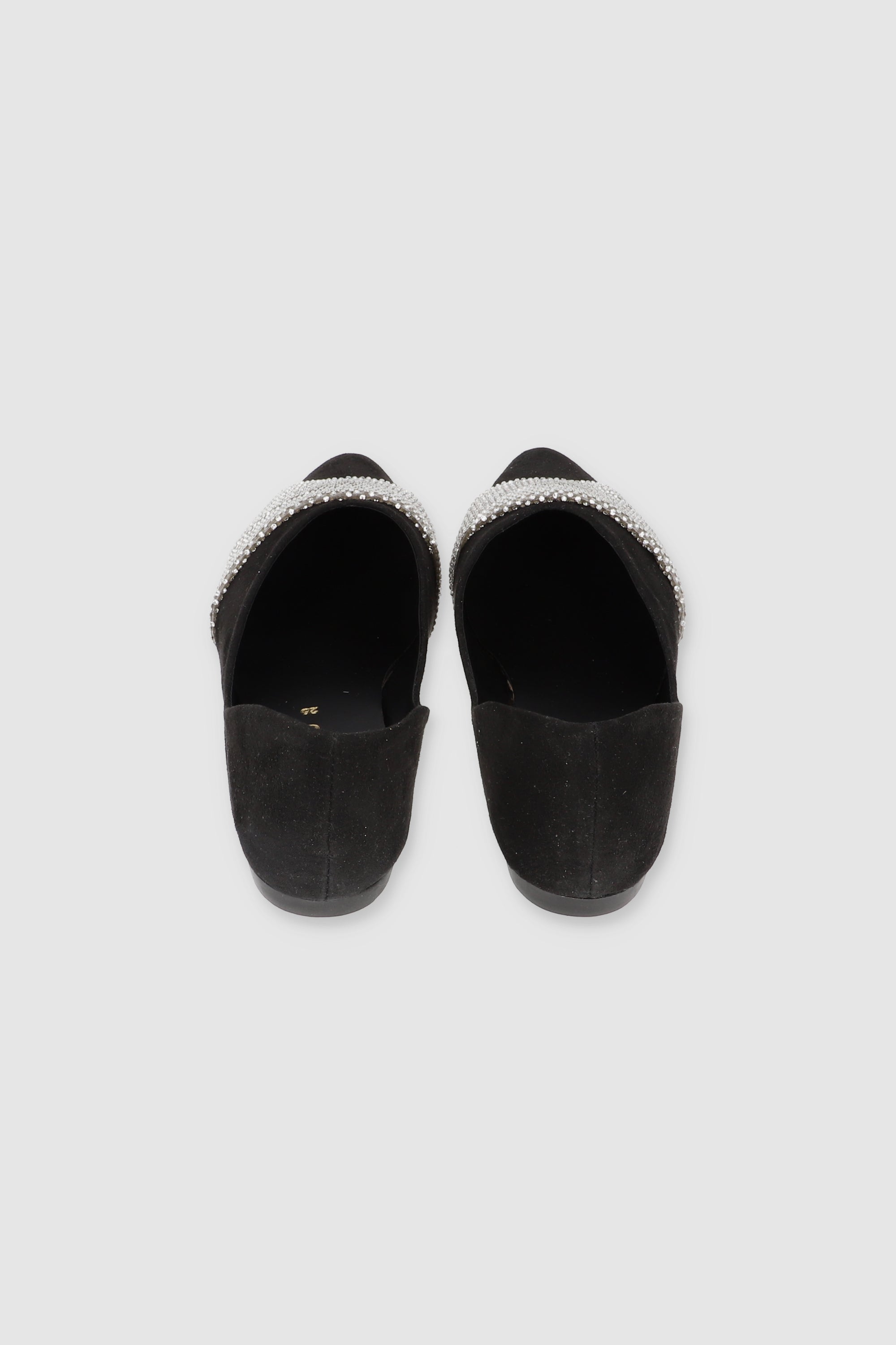 Flat brillos pointy NEGRO