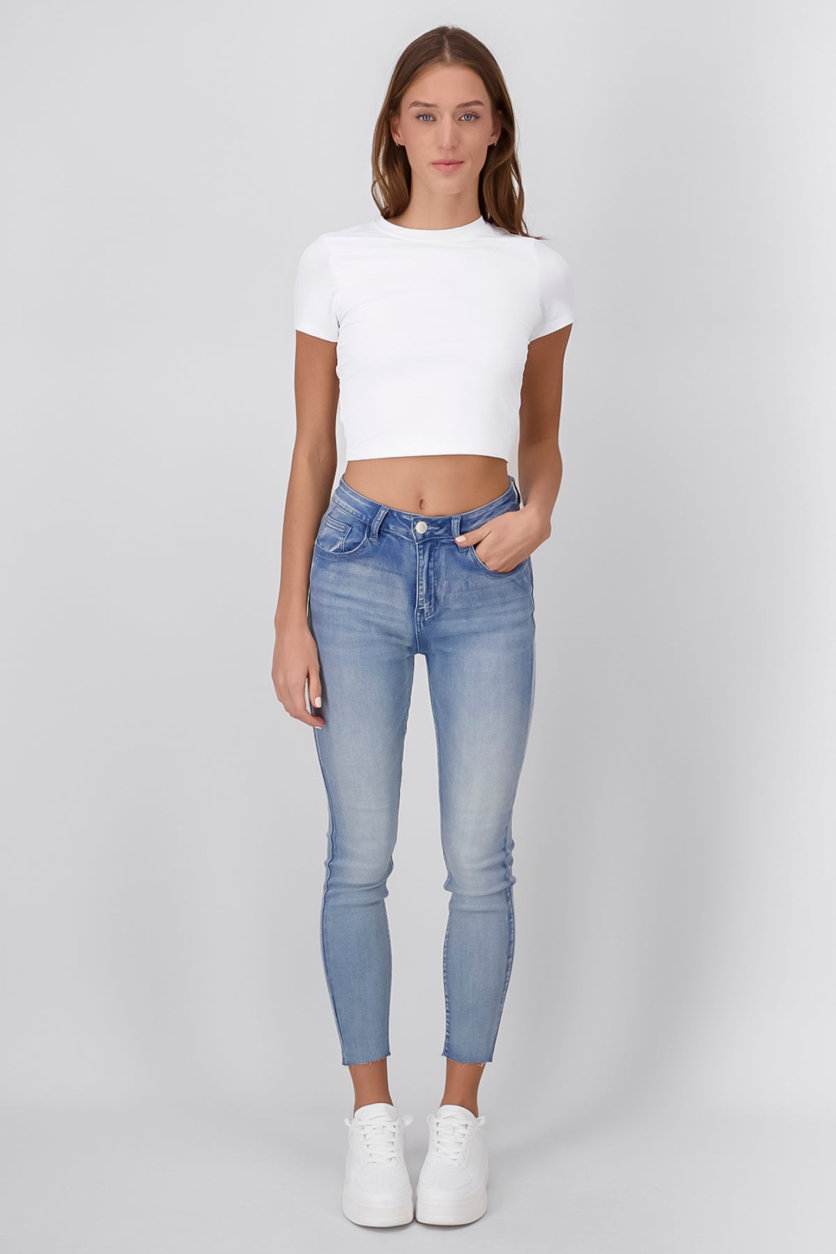 Basic Skinny jeans Medium Wash