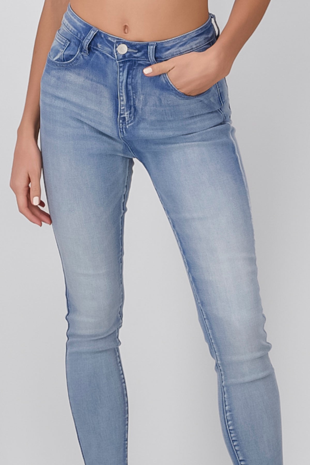 Basic Skinny jeans Medium Wash