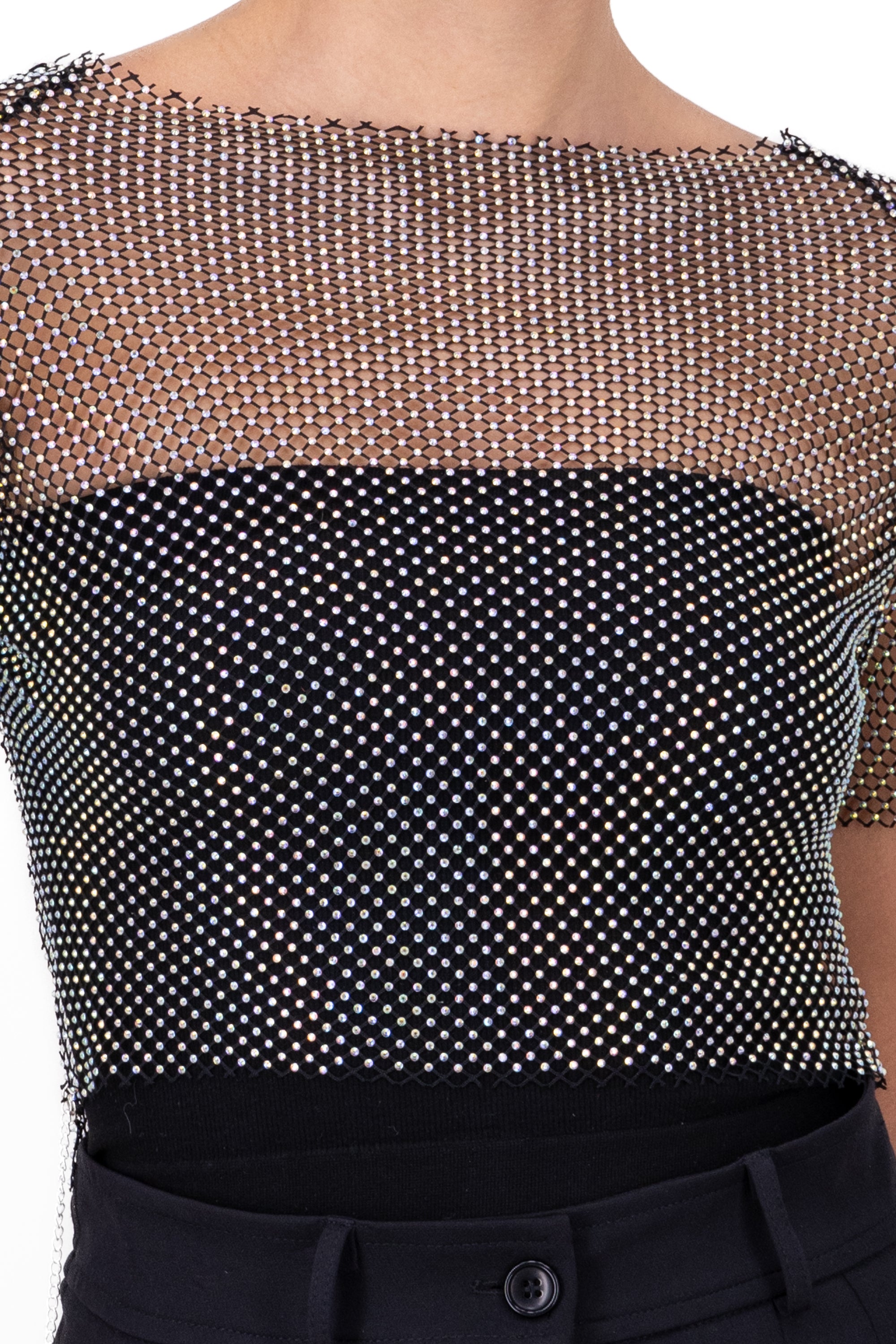 TOP BRIGHLES SHORE MANGA BACK Black Combo