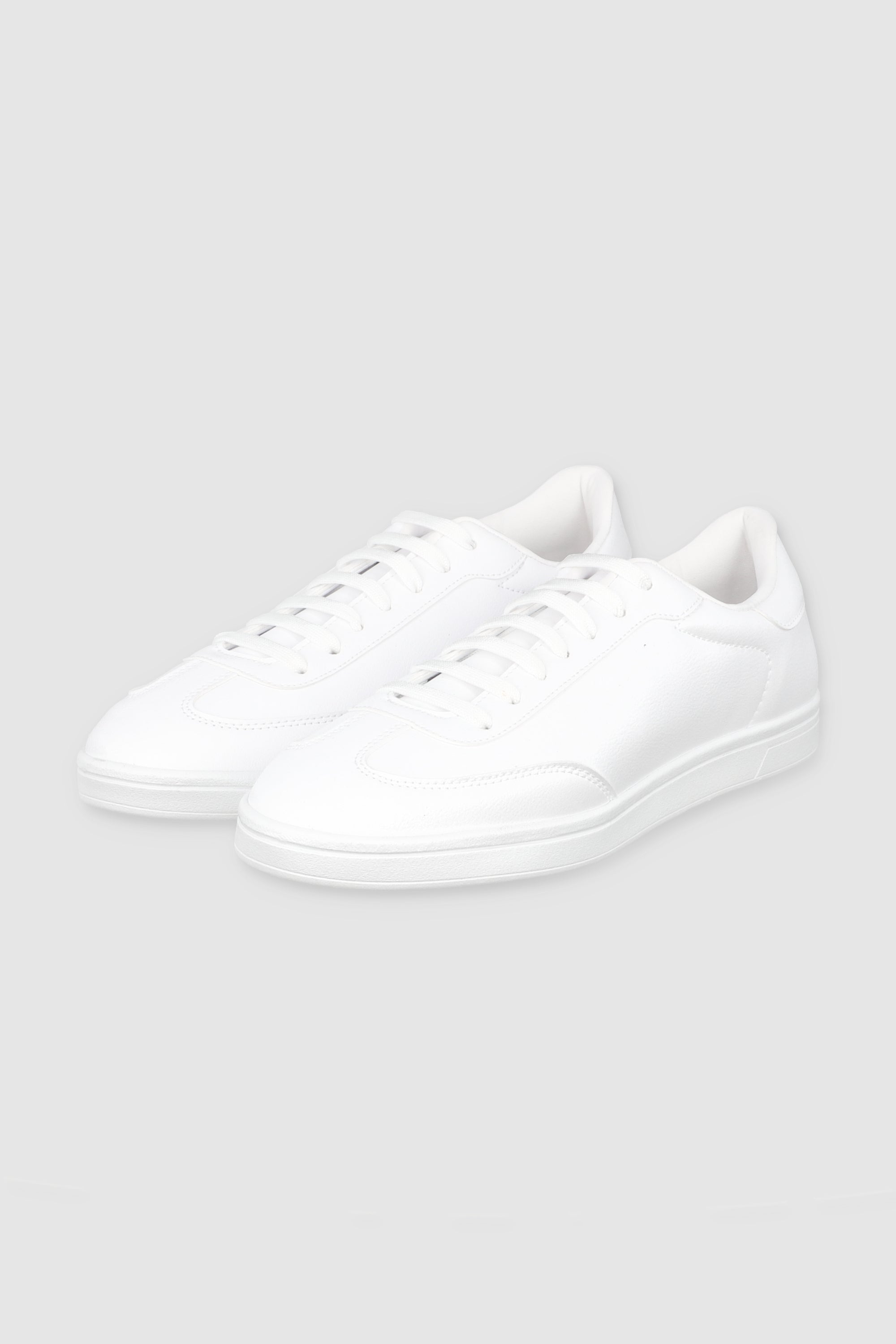 Simple sole tennis WHITE