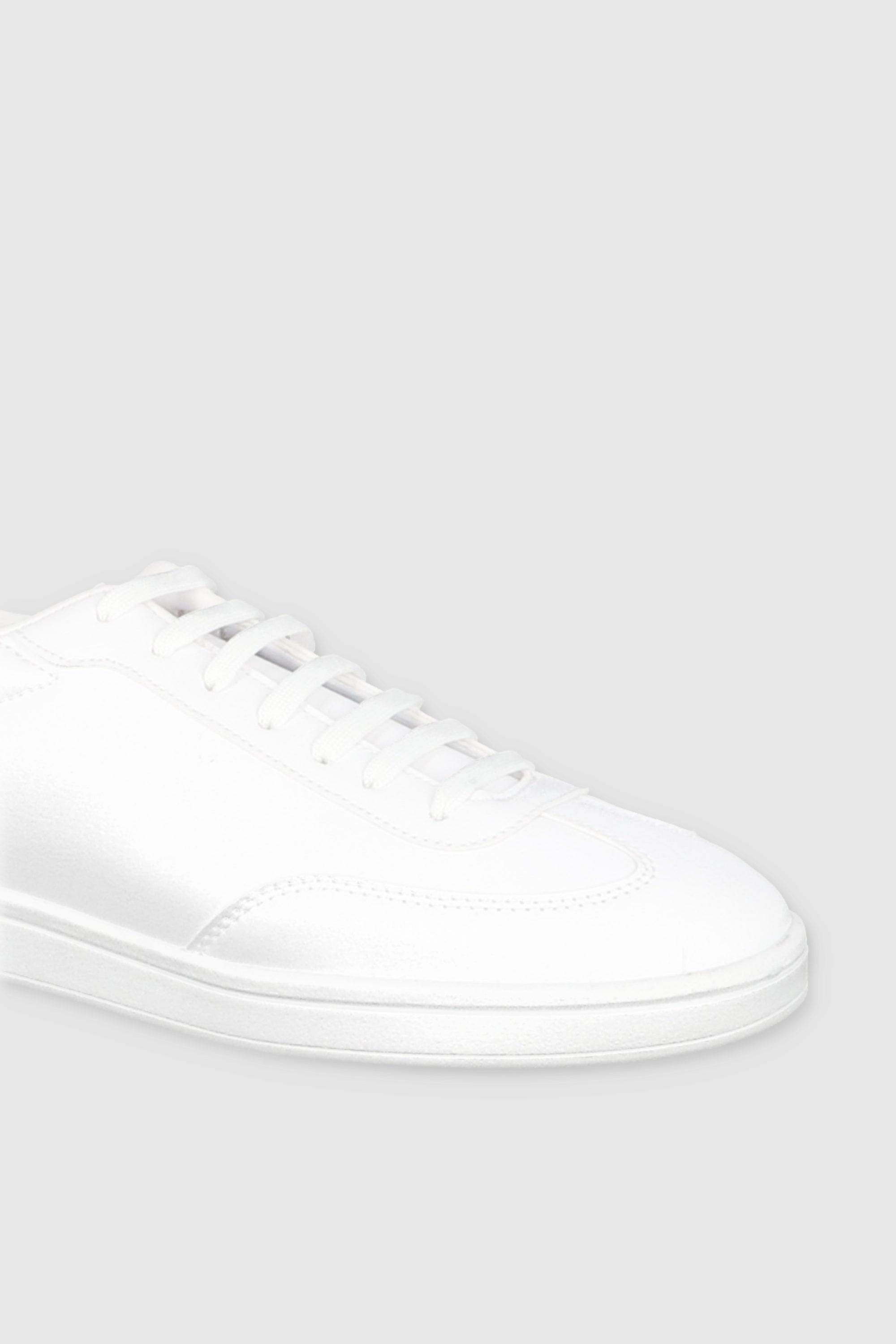 Simple sole tennis WHITE