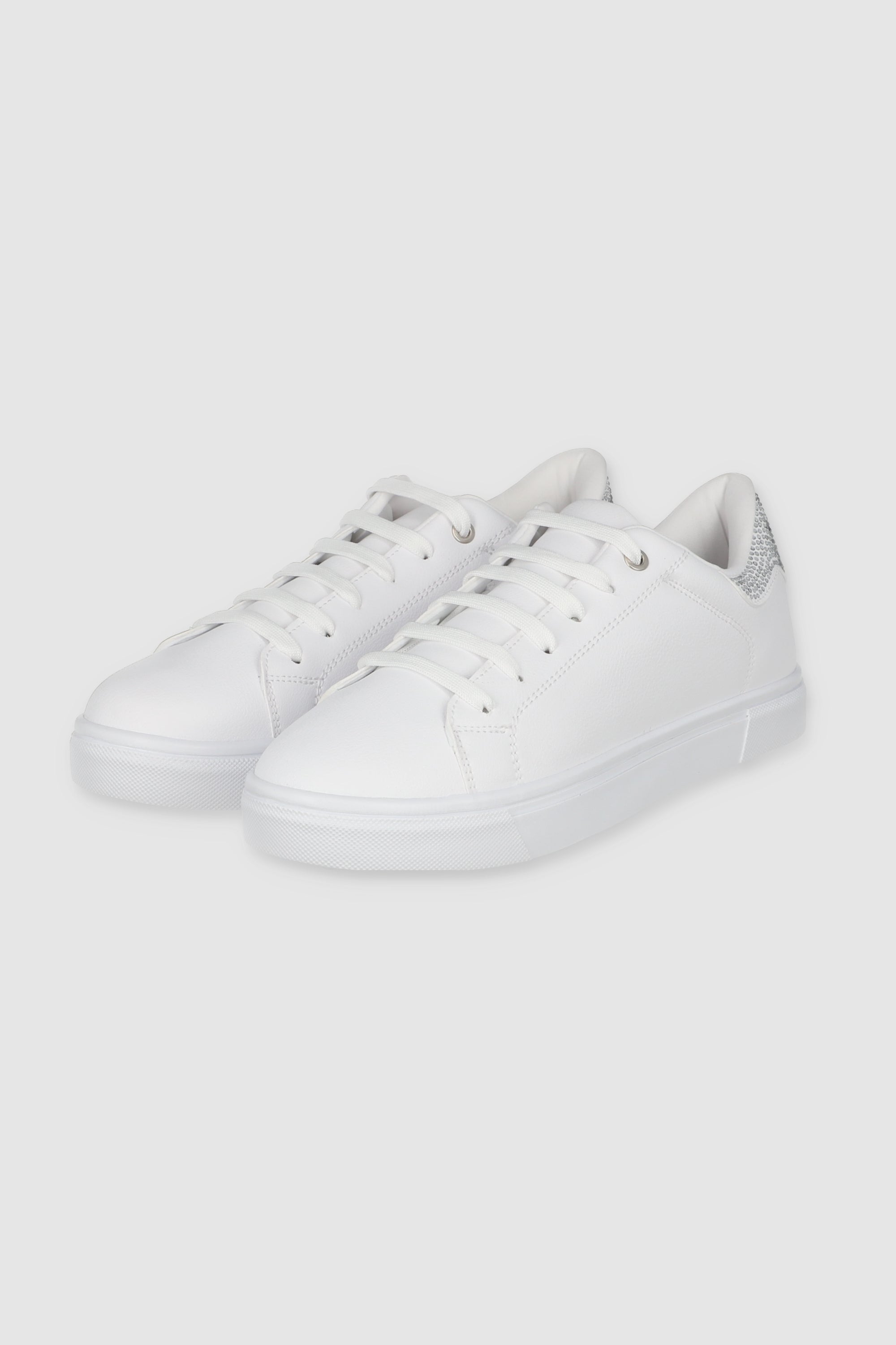 Tenis Brillo Detalle BLANCO