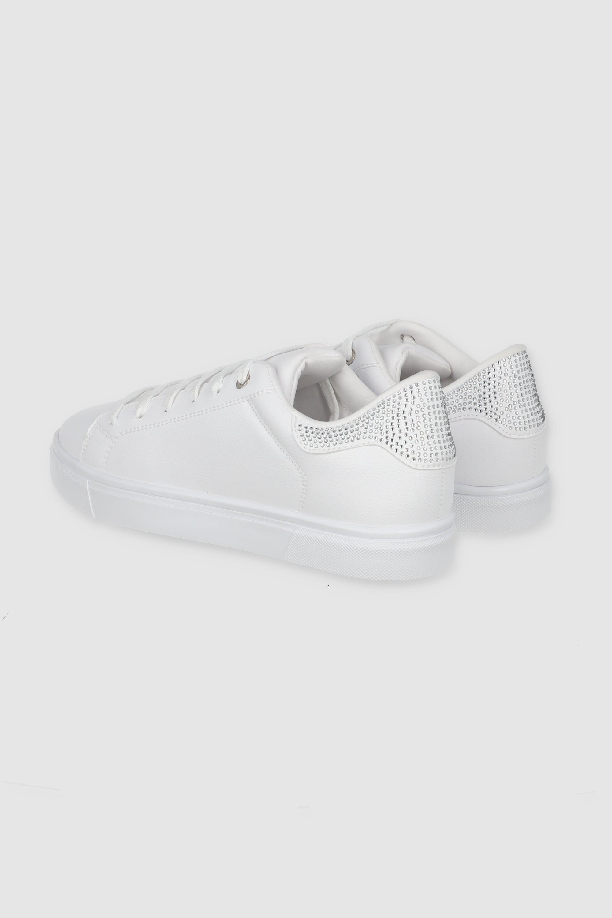 Tenis Brillo Detalle BLANCO