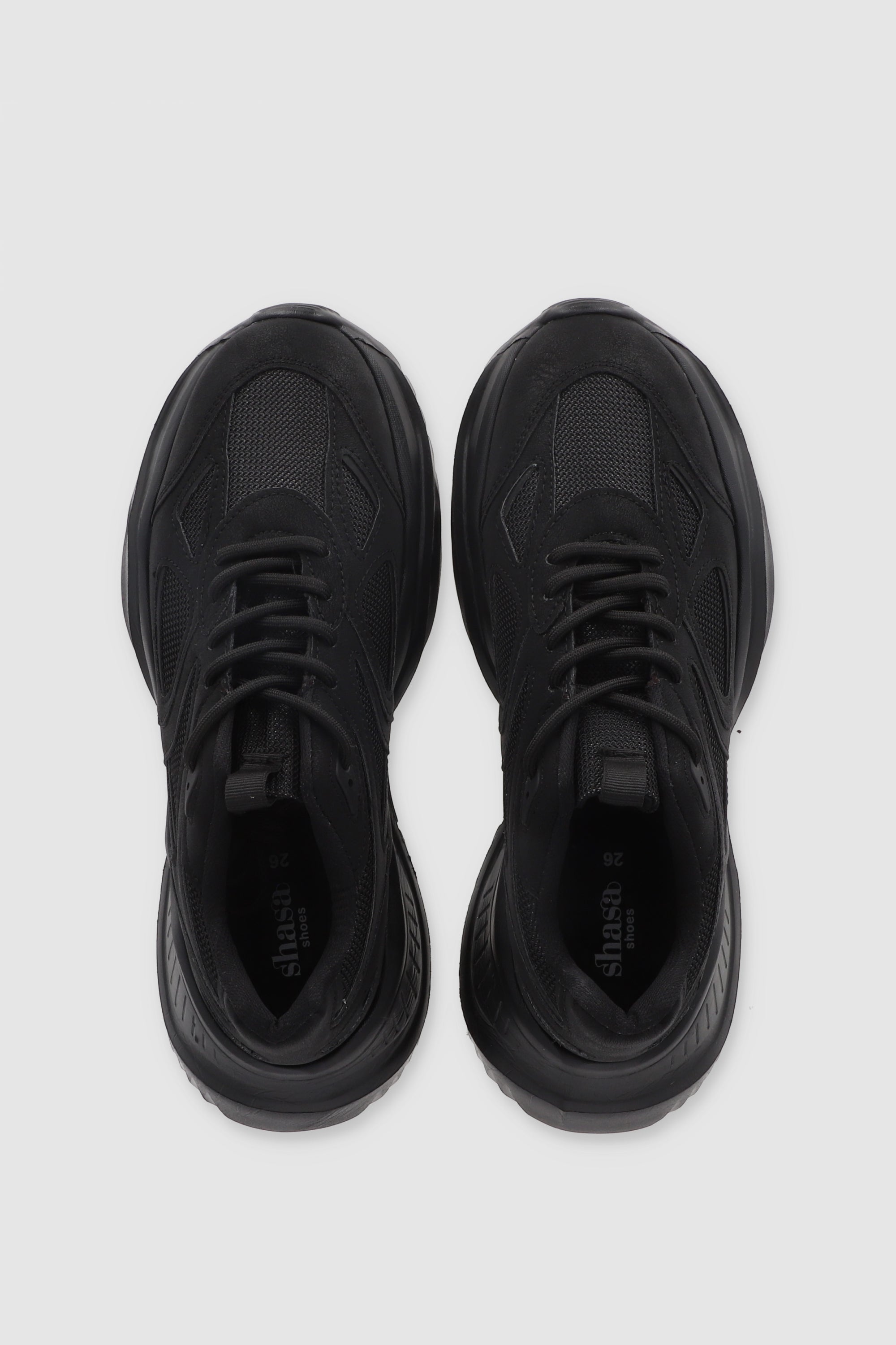 Tenis Contraste Suela Sport NEGRO