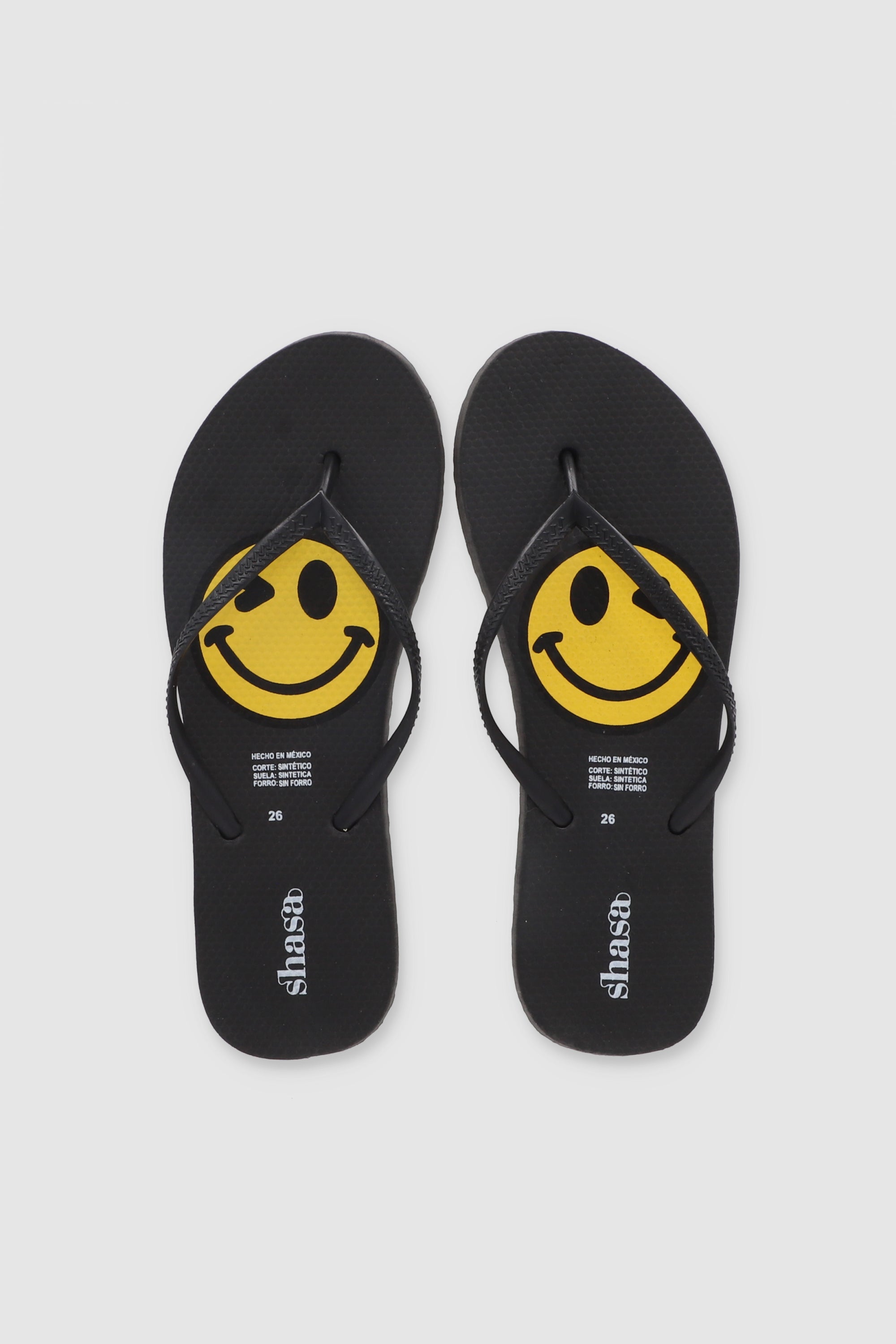 Flip Flop Cara Ojo Cerrado NEGRO