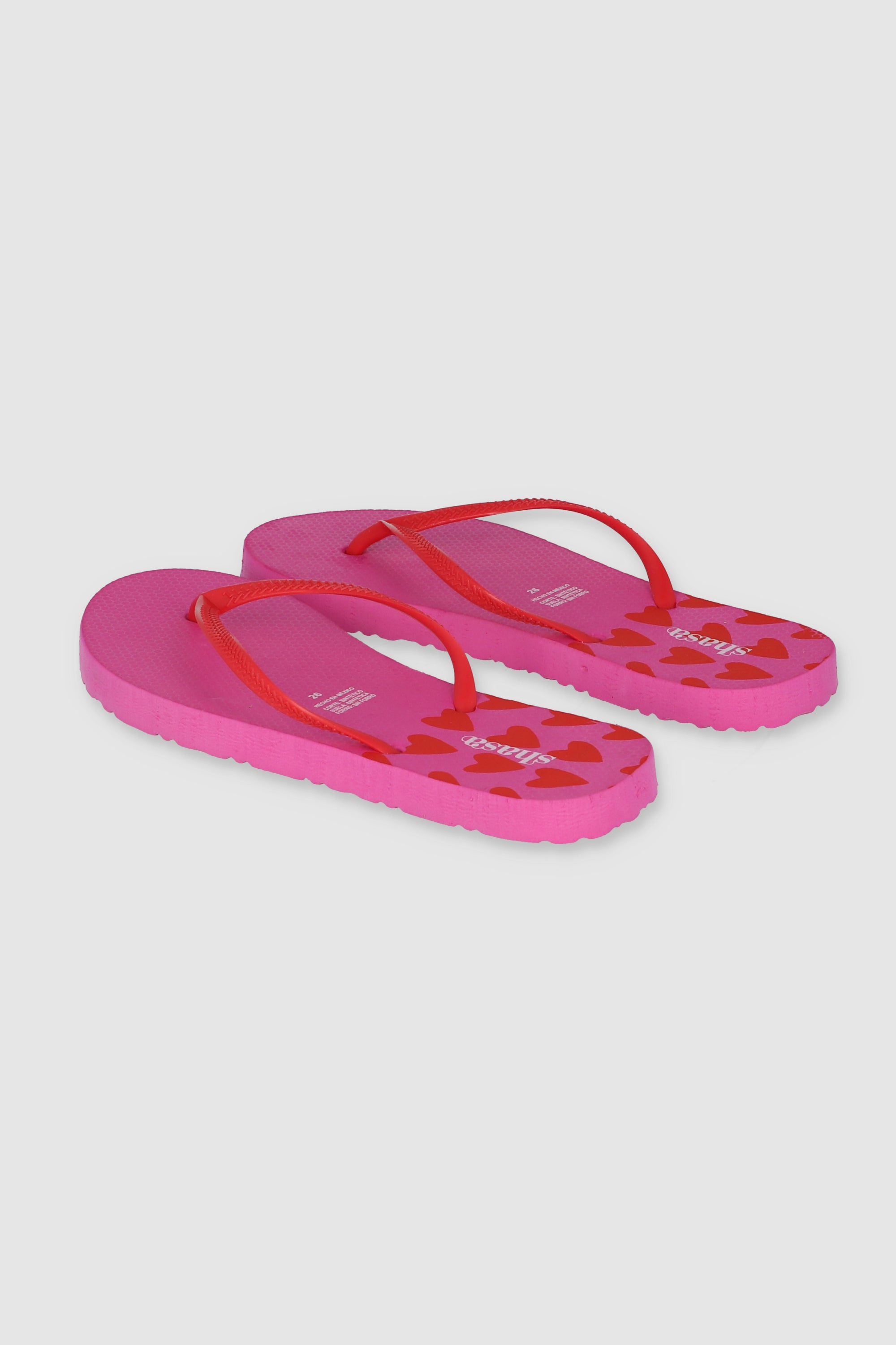 Flip Flop Corazones ROSA