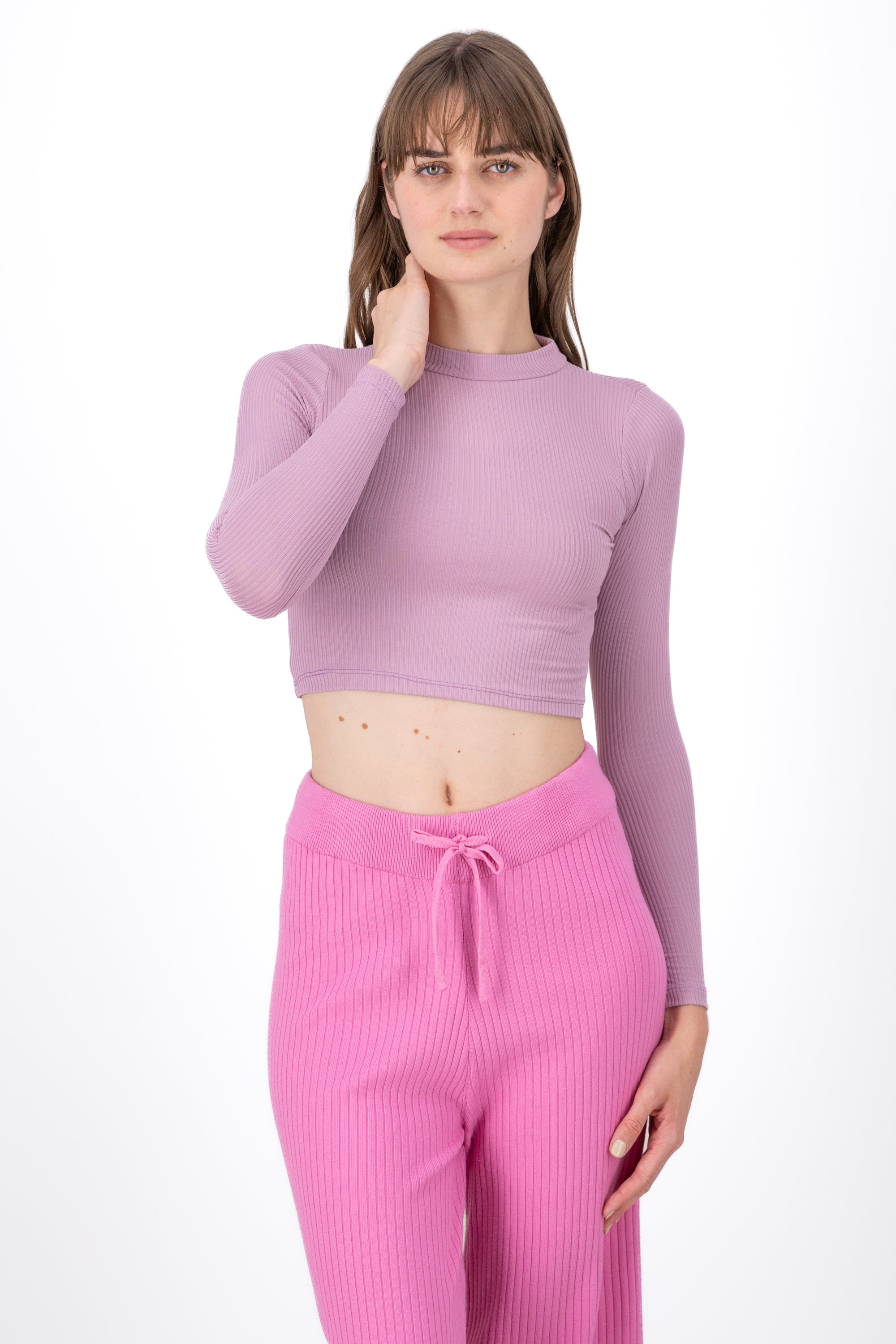 Long sleeve racket top LAVENDER