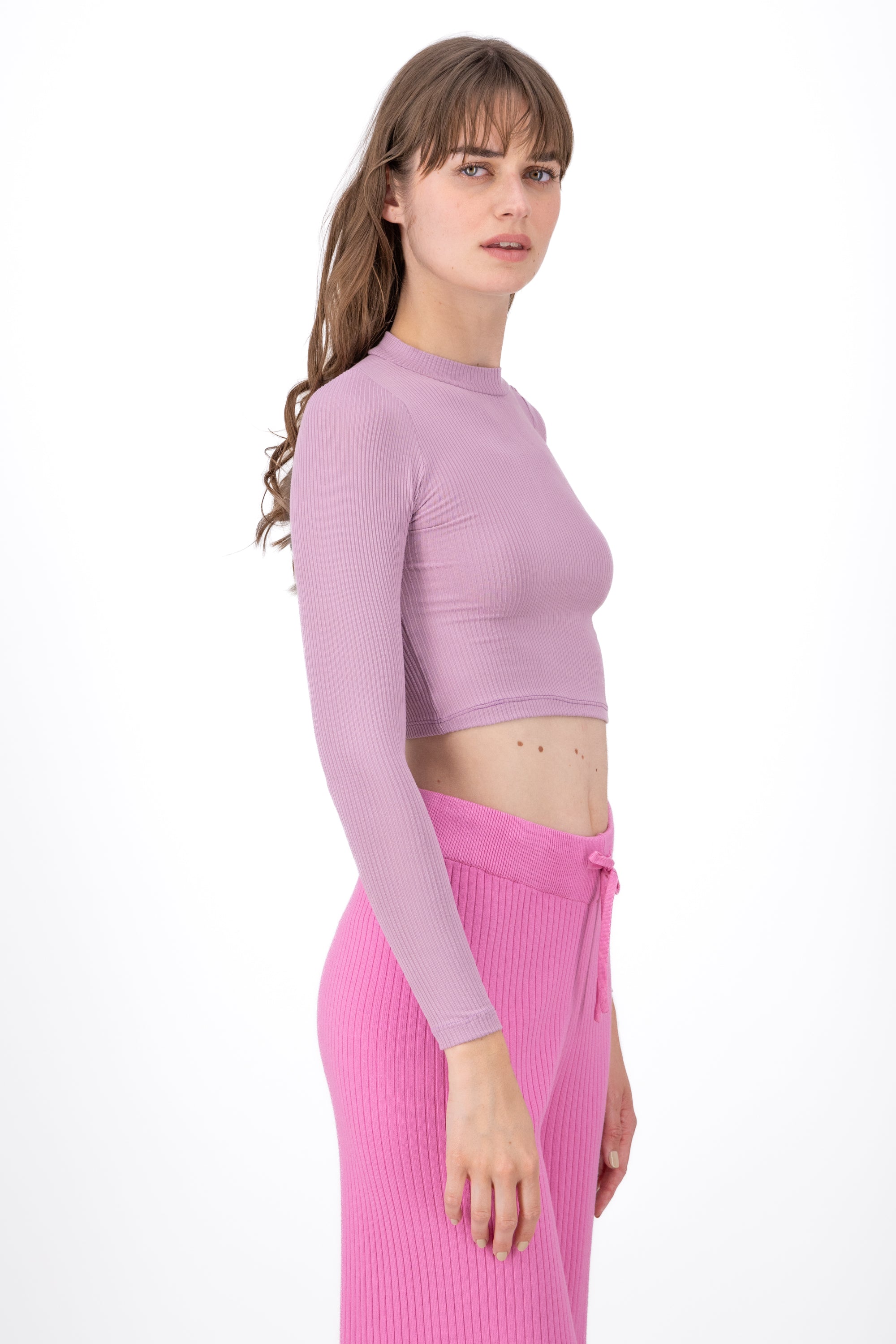 Long sleeve racket top LAVENDER