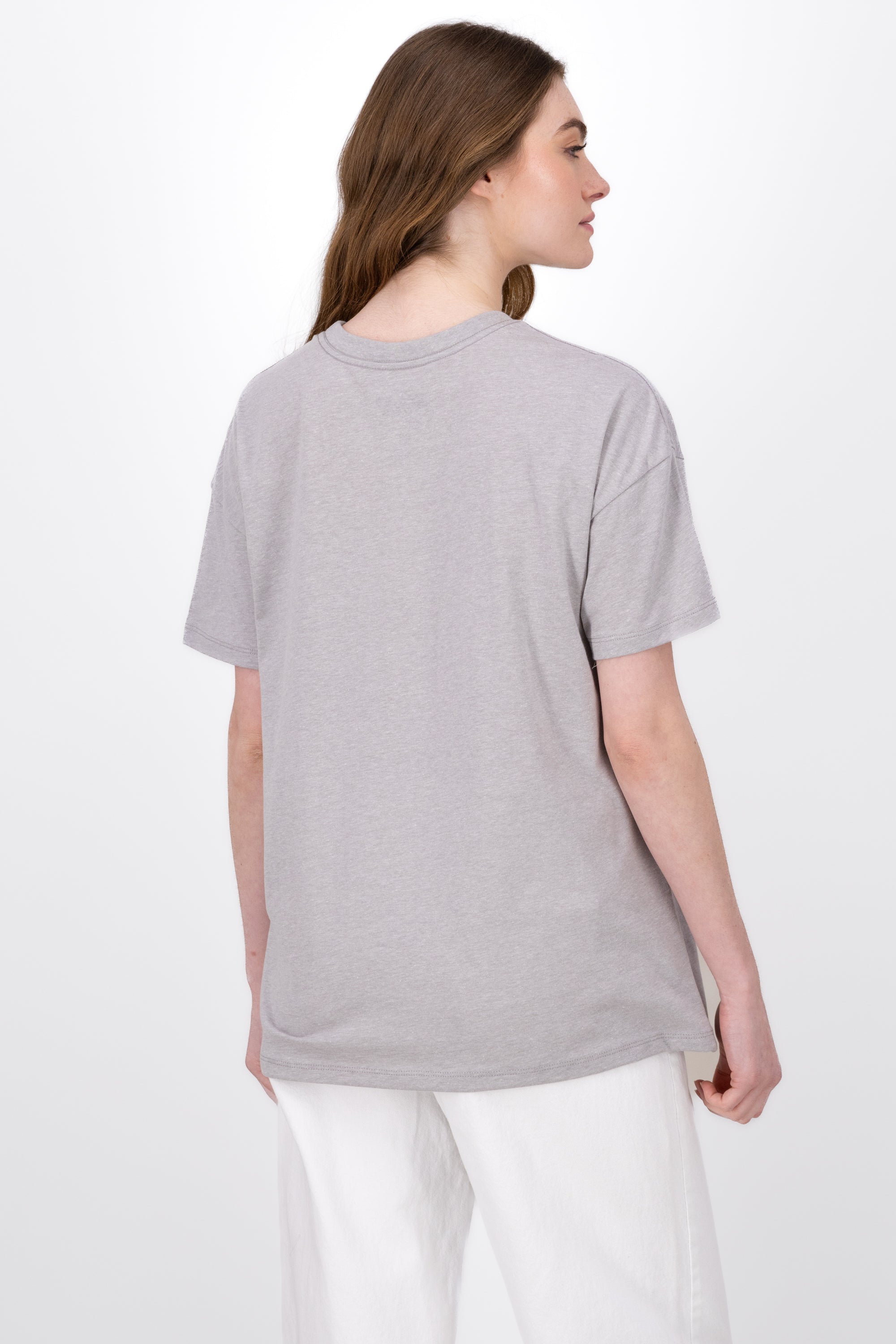 Short Manga Winx shirt Jaspe Gray