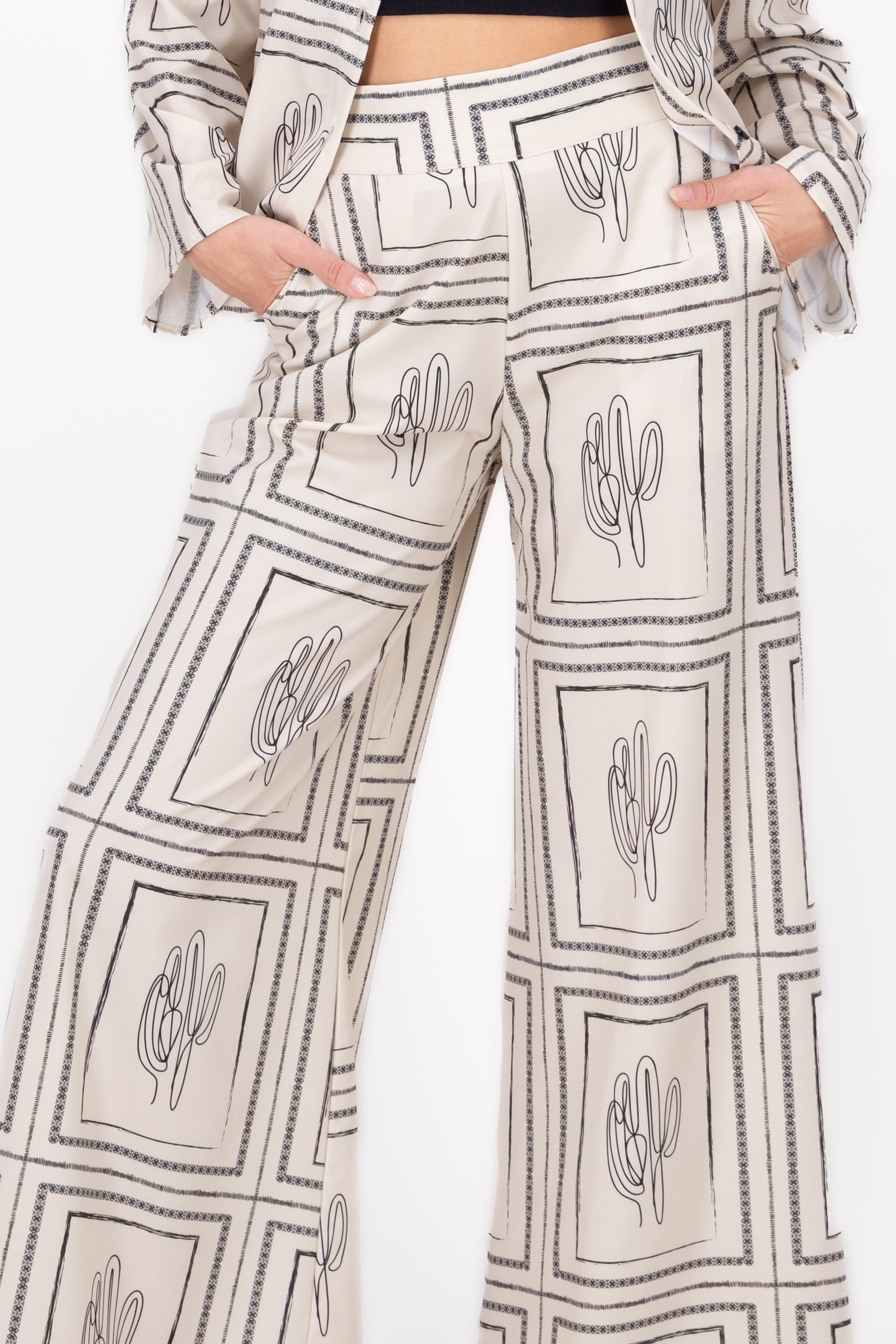 Cactus pants Combo bone