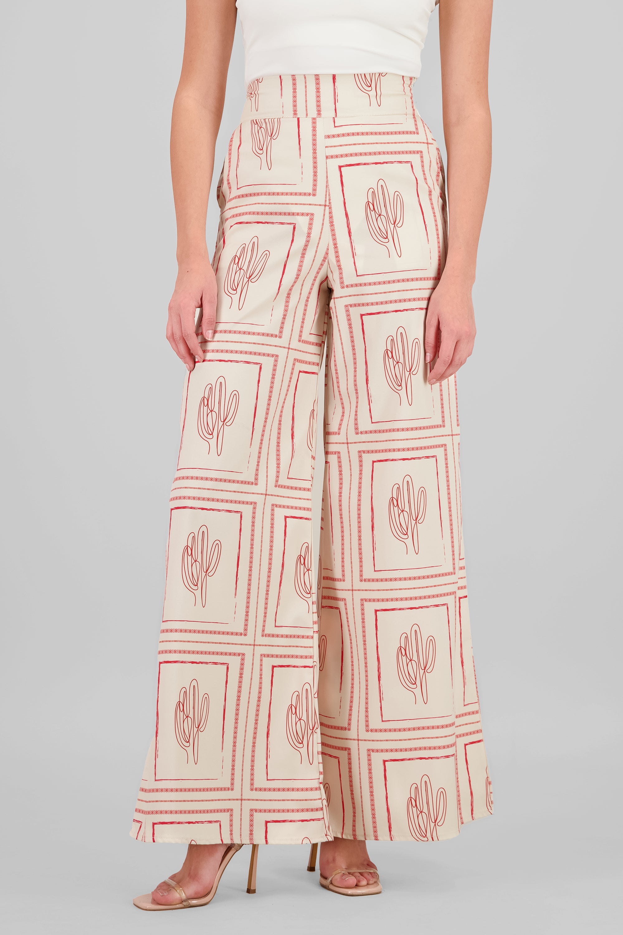 Pantalon cactus ROJO