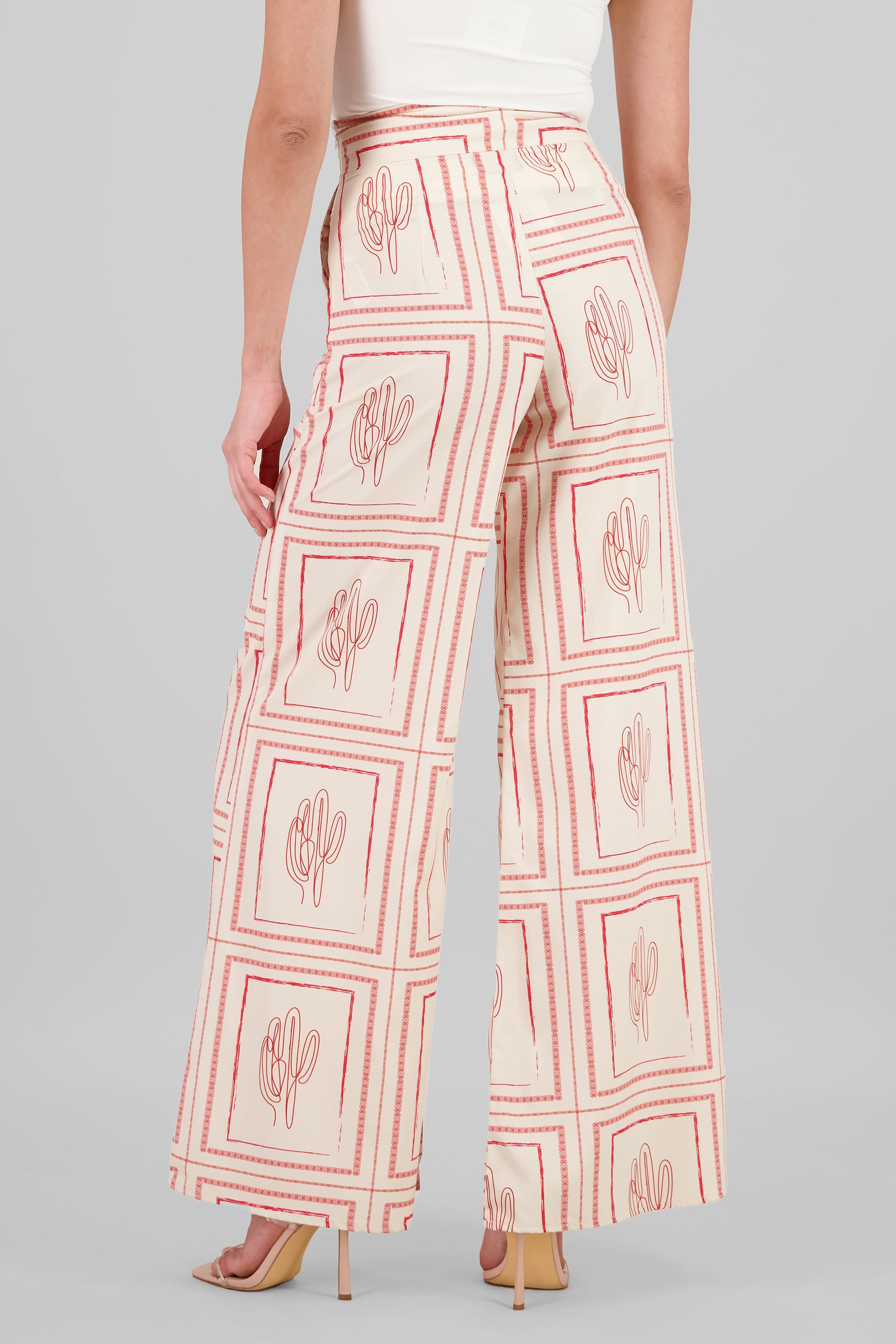 Pantalon cactus ROJO