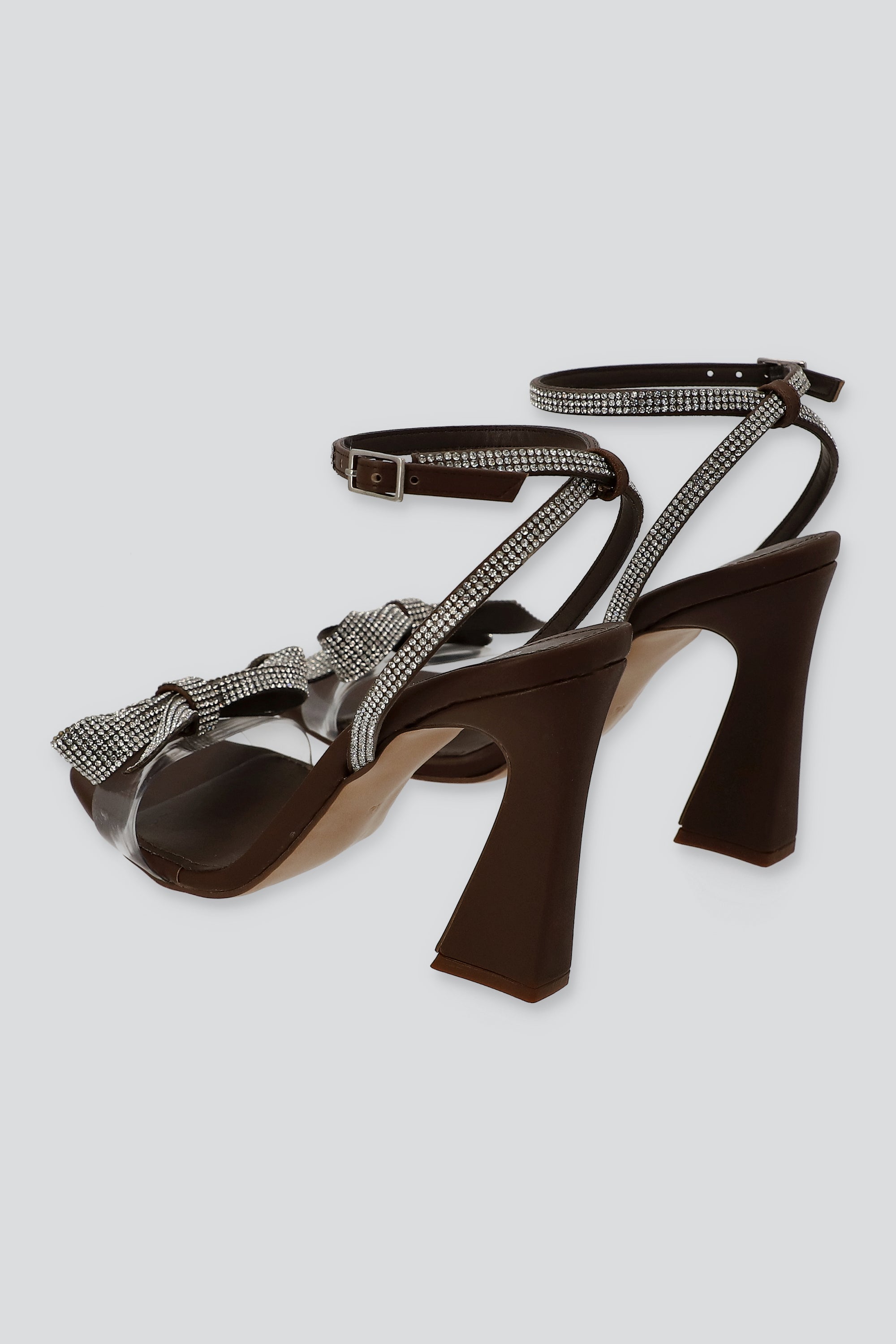 Tacon Moño Ancho Brillos CAFE