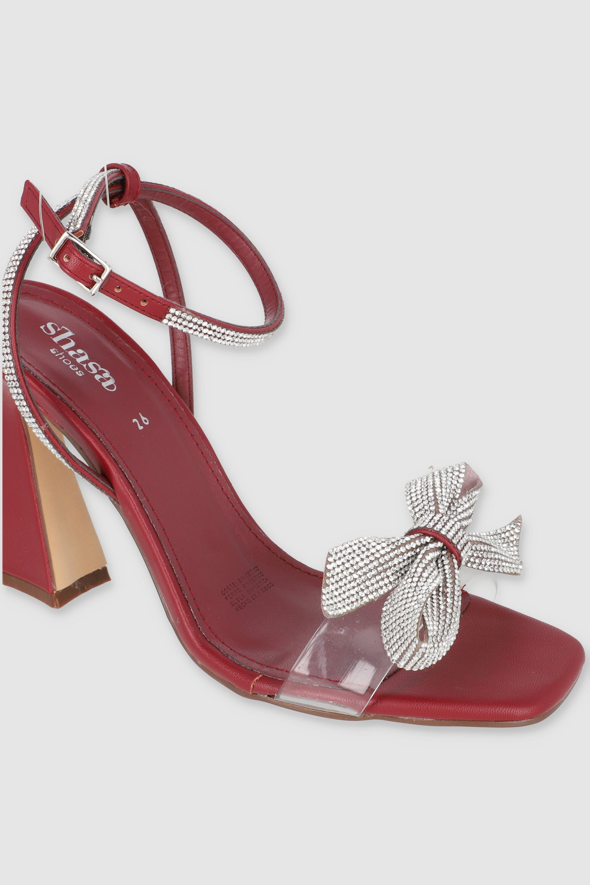 Tacon Moño Ancho Brillos VINO