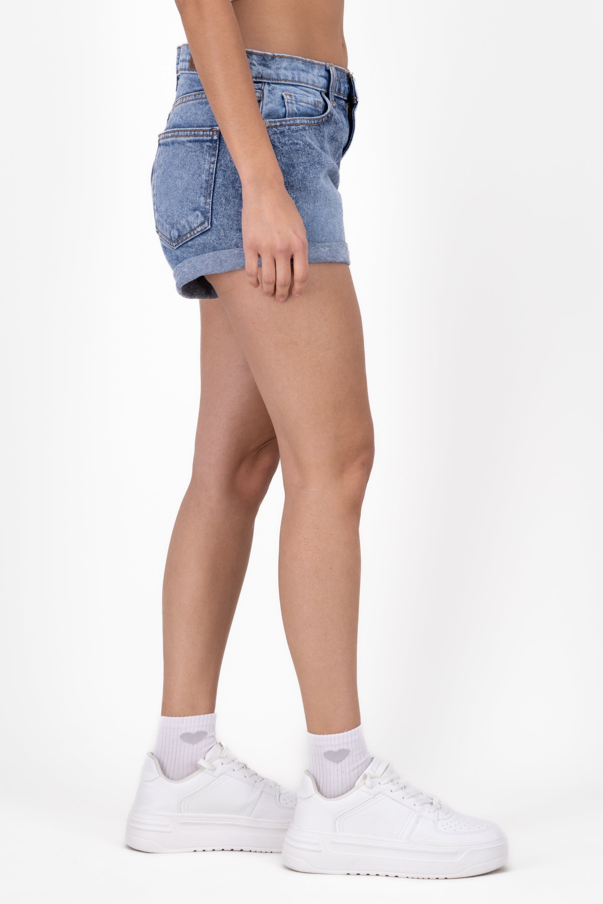 Mini Short Hell Medium Wash