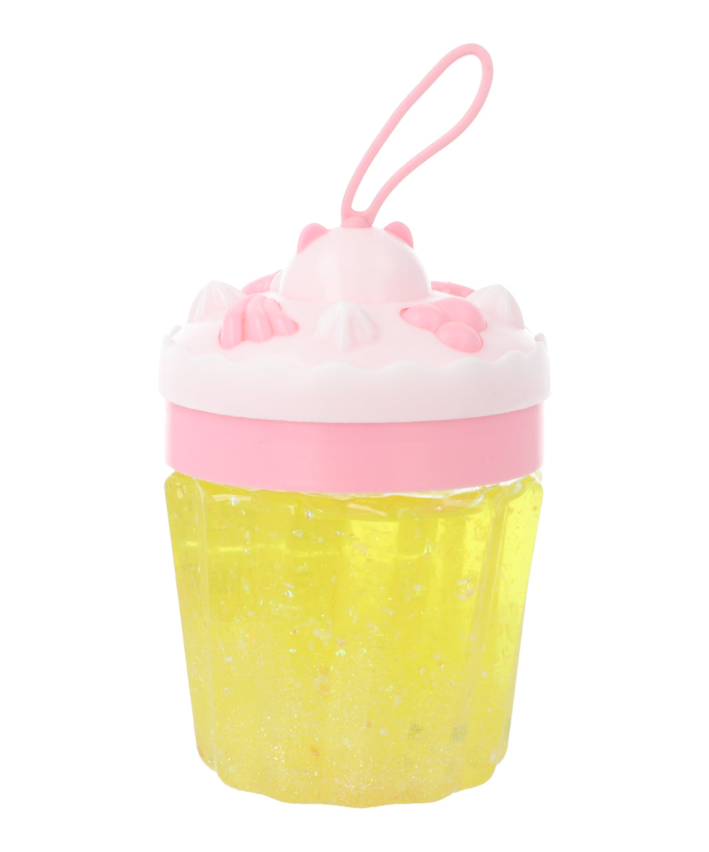 Slime Cupcake cover YELLOW