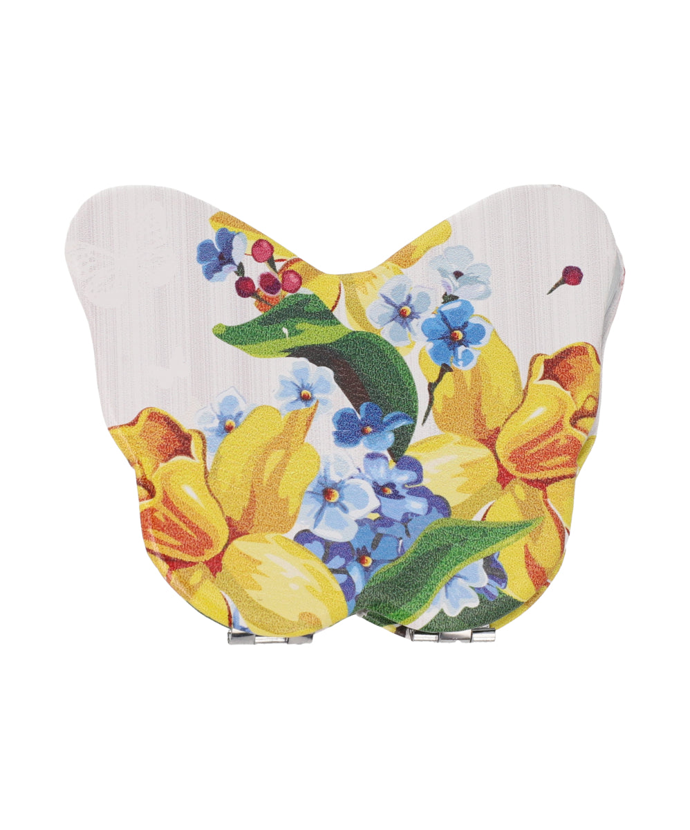 Flower butterfly mirror MULTICOLORED