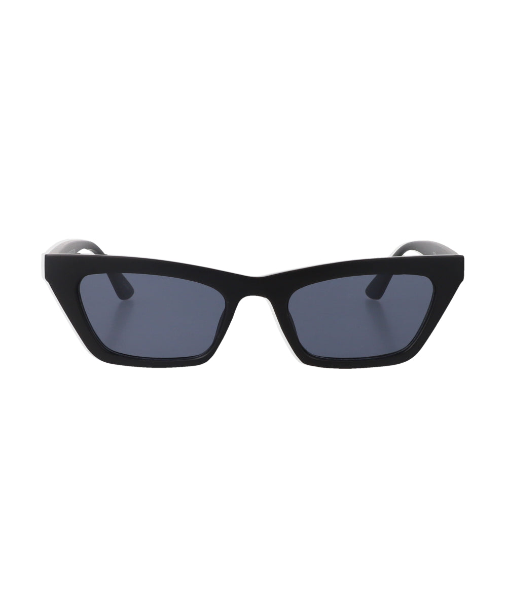 Rectangle cateye lenses BLACK