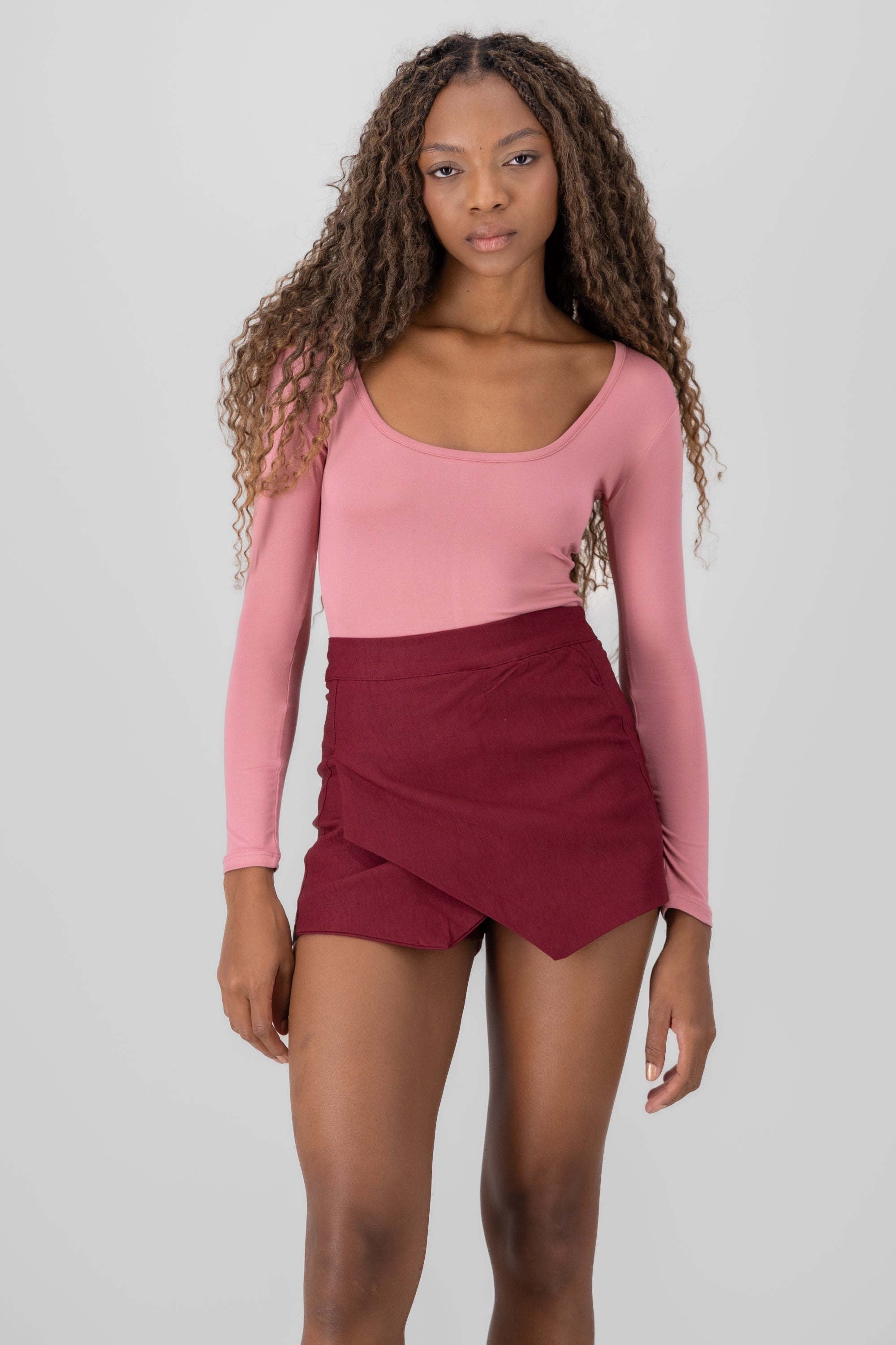 Bodysuit Smooth Scoop neck MALLOW